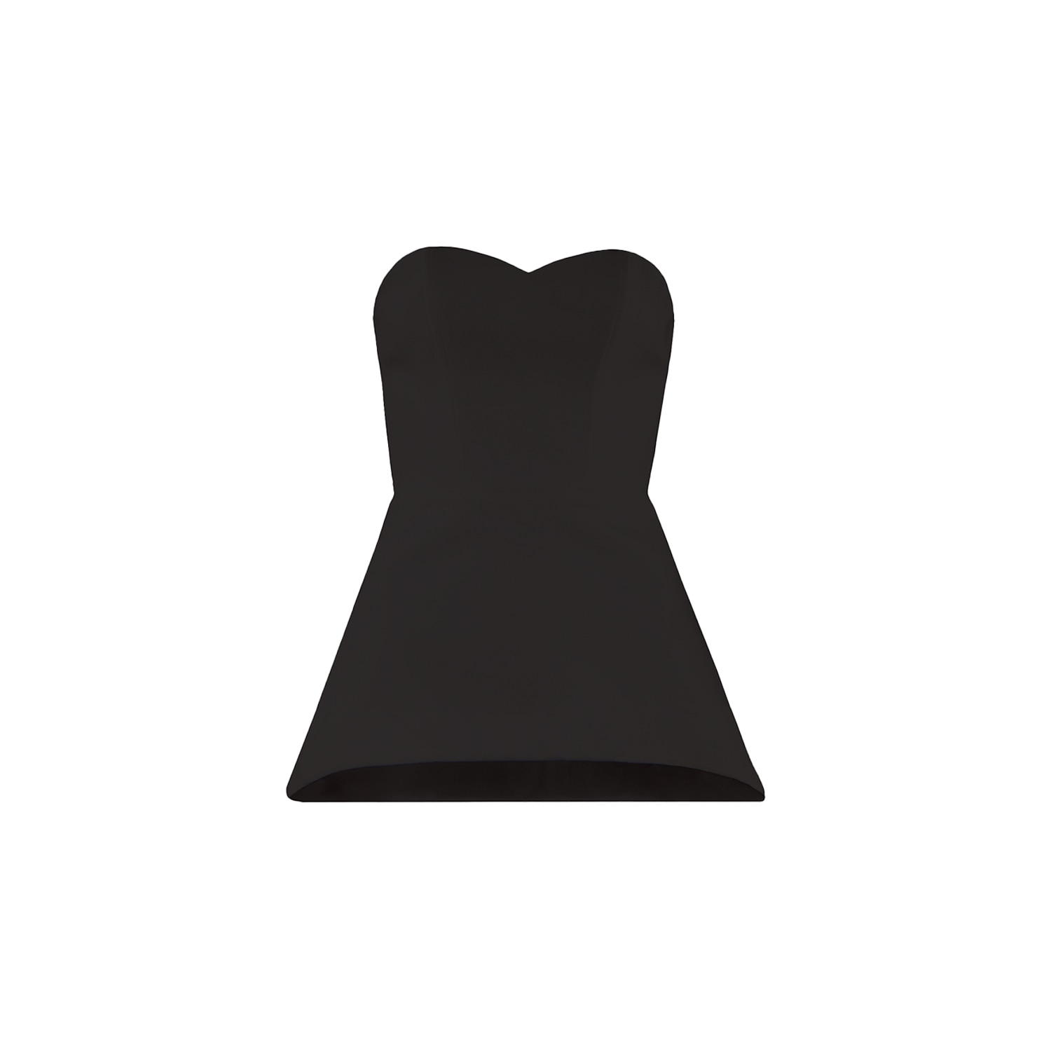 Vestiaire D'un Oiseau Libre Women's Black Corset Mini Dress