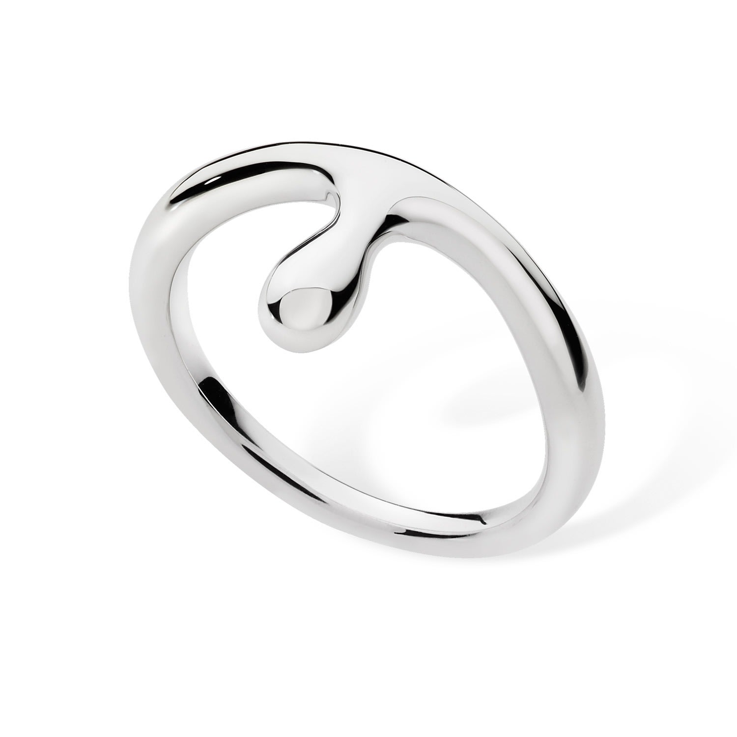 Lucy Quartermaine Women's Silver Dripping Ring In Metallic