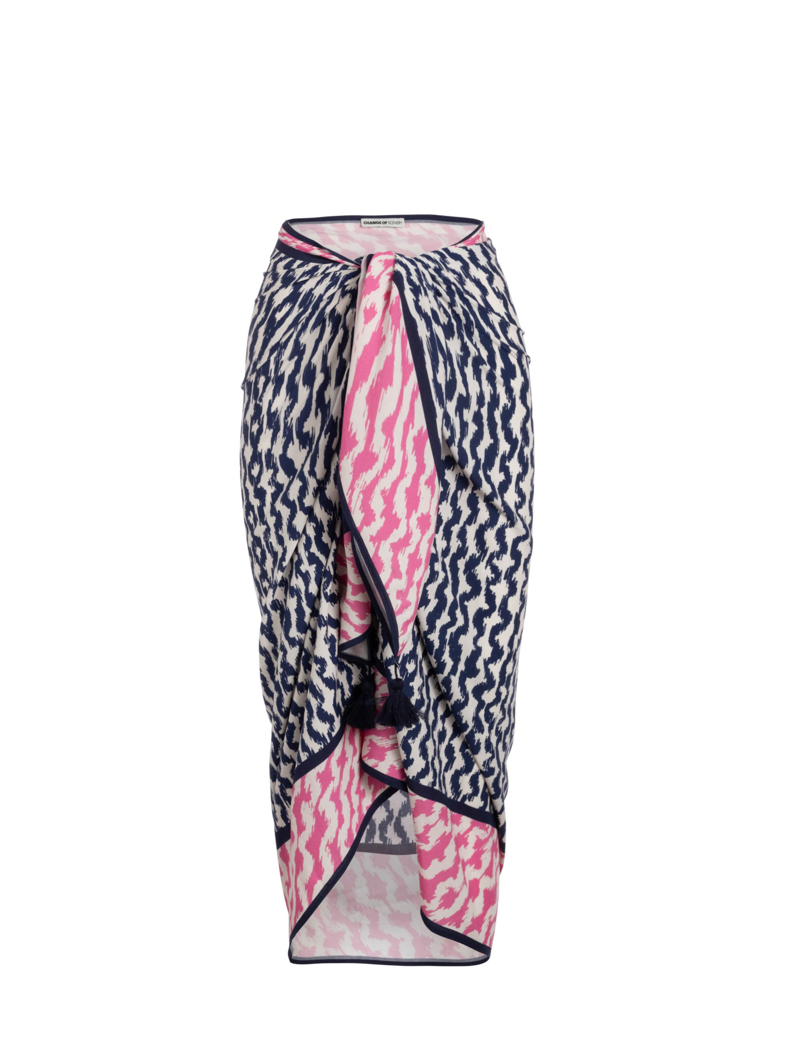 Change Of Scenery Women's Blue / Pink / Purple Melanie Pareo In Elysia Waves