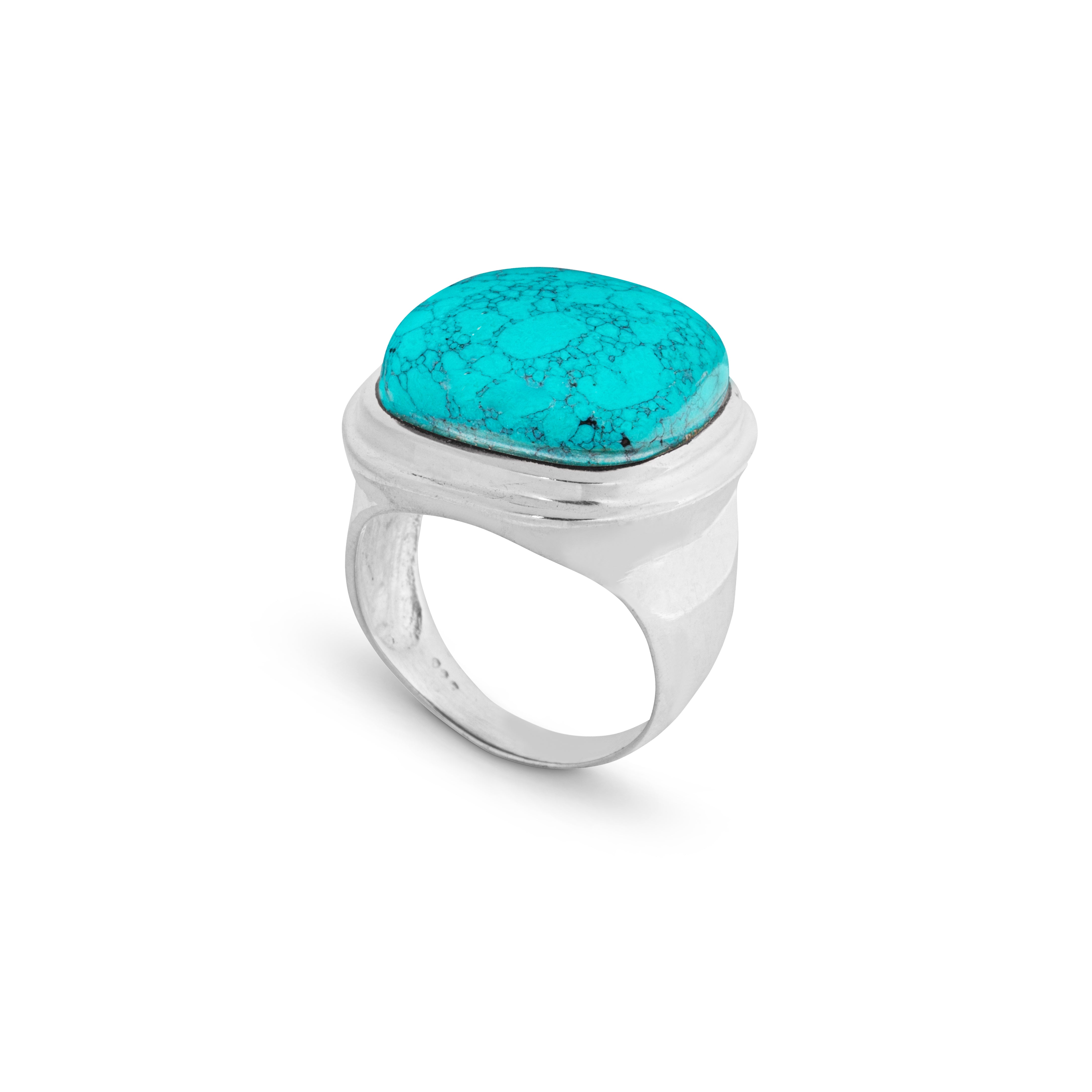 Ware Collective Women's Blue / Silver Turquoise Colour Pop Ring In Multi