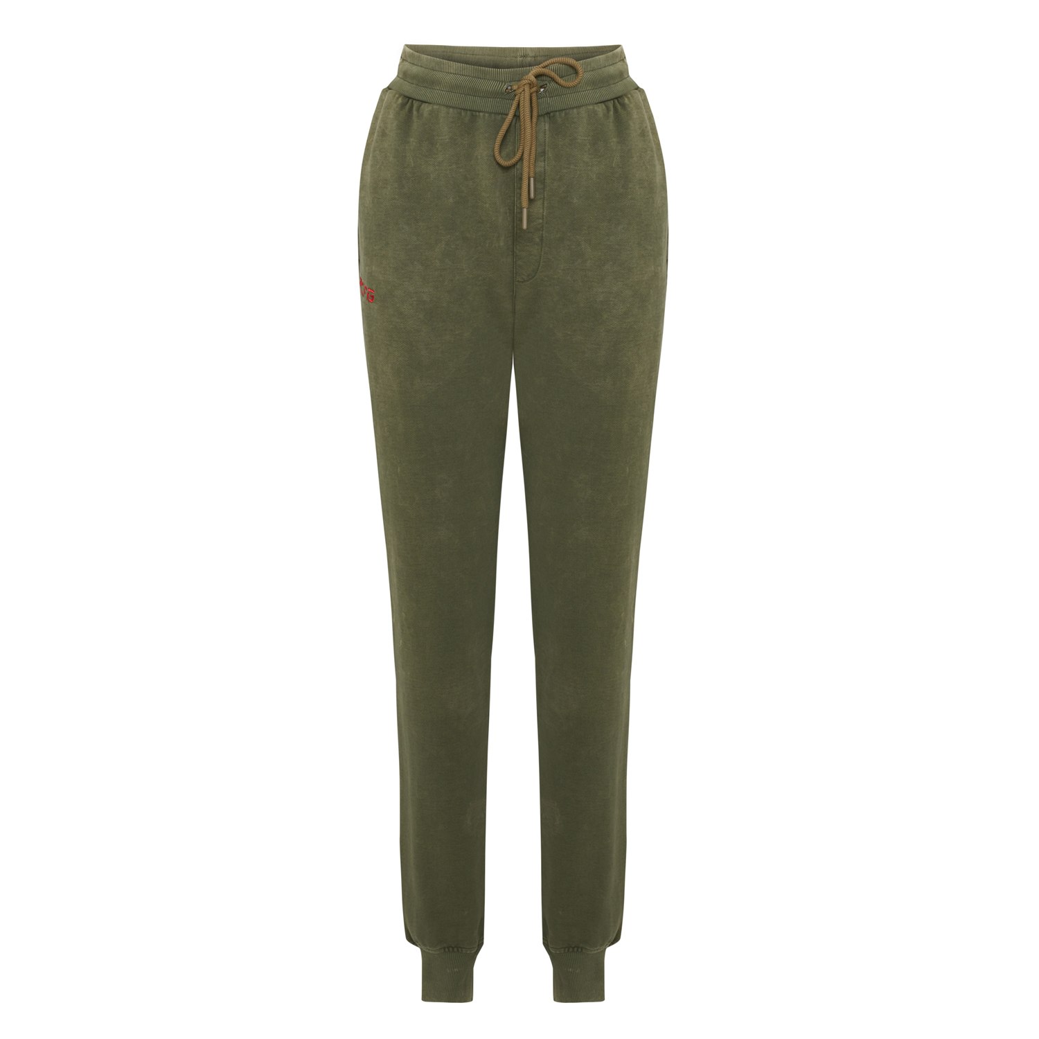 Pcfg Men Acid Washed Track Sweatpant - Covert Green In Green