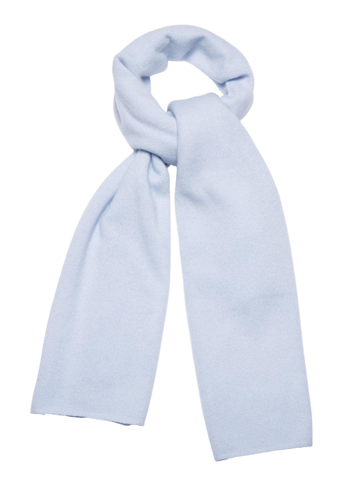 Loop Cashmere Women's Cashmere Lofty Blanket Scarf In Soft Whisper Blue In Blue