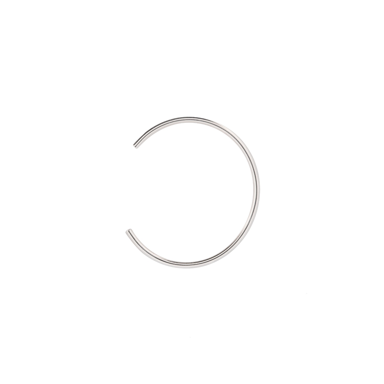 Silver Moon Women's Sterling Silver Bracelet - Pure Line In Silver