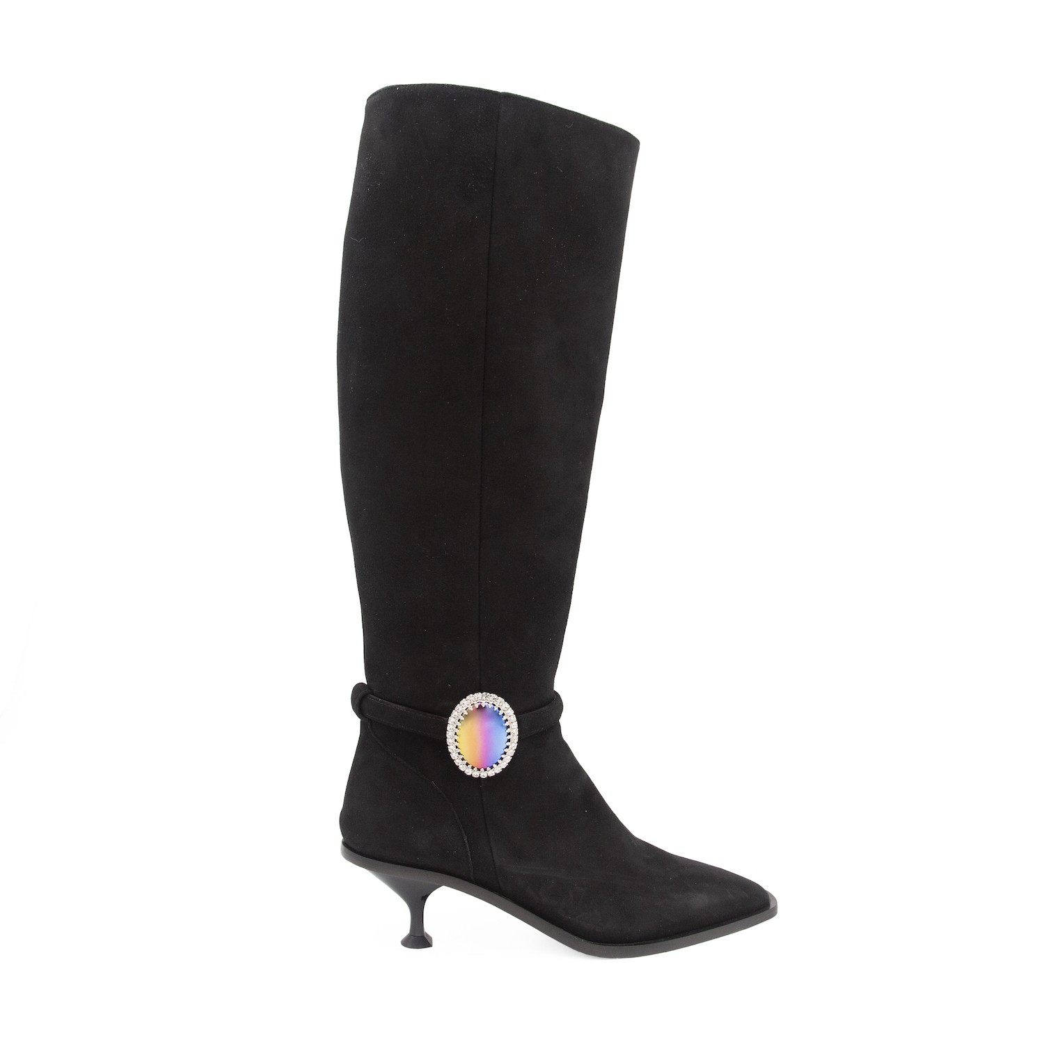 Women’s Diana Tall Boot Black Cashmere 5.5 Uk Valentina Rangoni