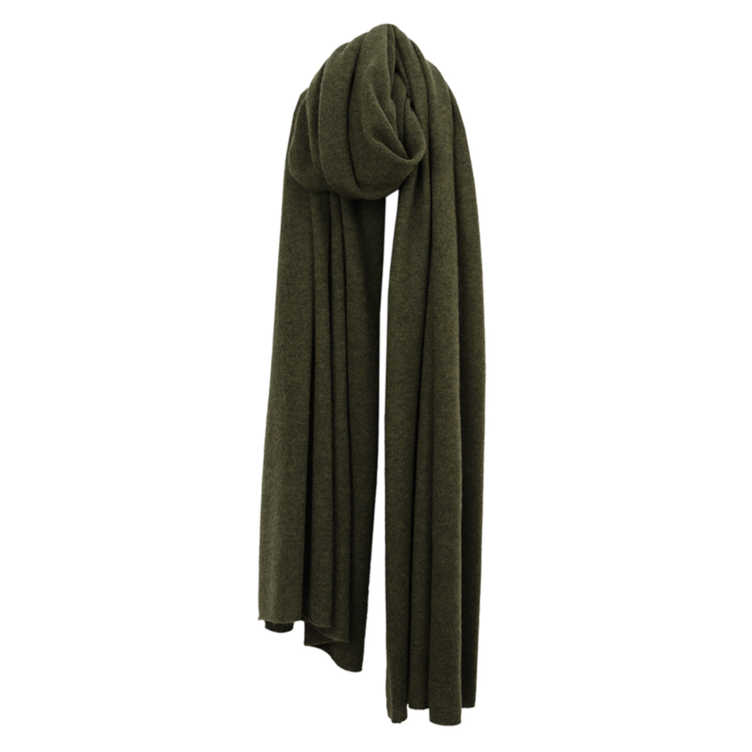 Cove Women's Lola Olive Green Cashmere Travel Wrap In Green