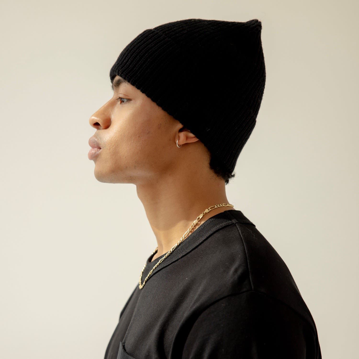 The Merino Wool Beanie - Arctic Coal Black | Arctic Fox & Co