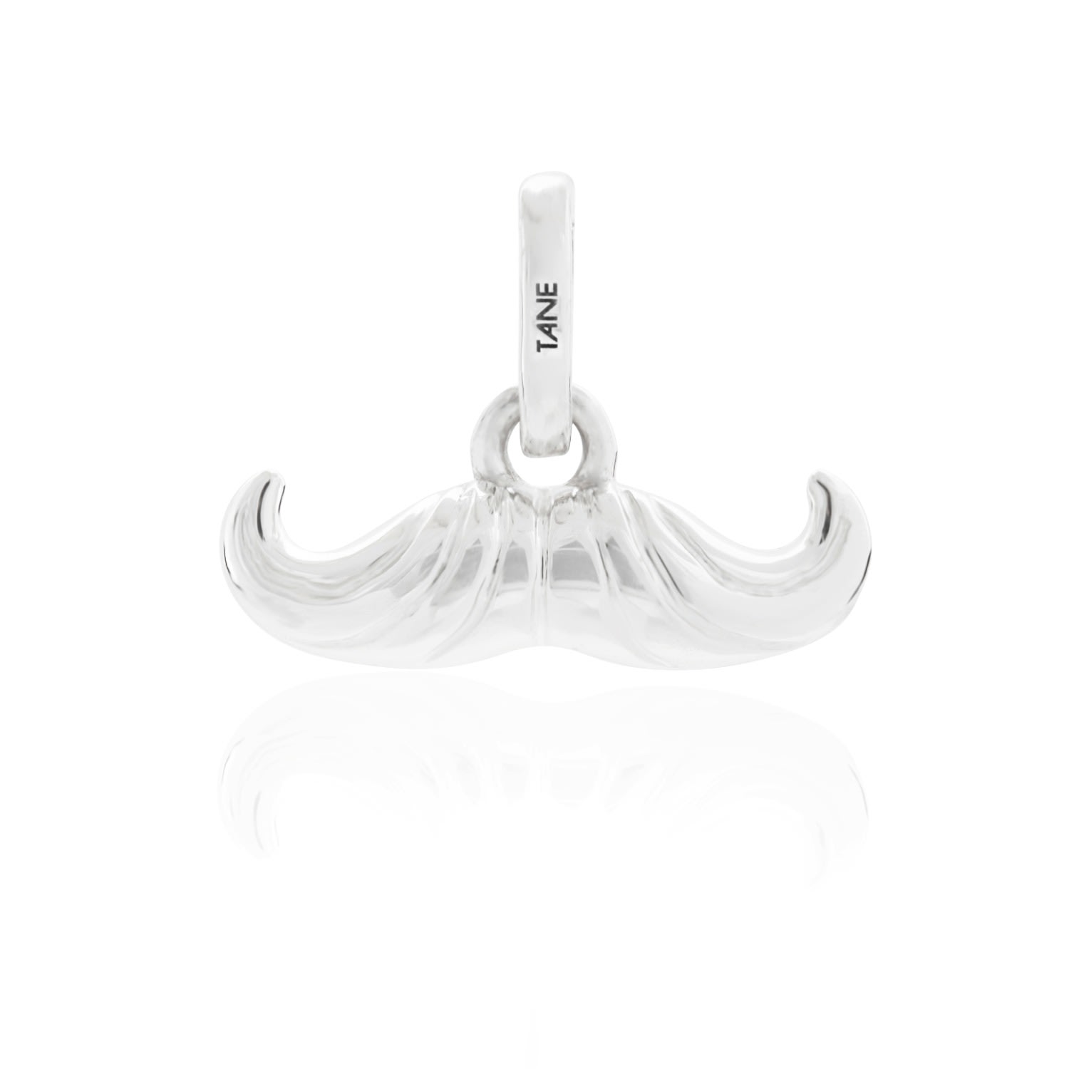 Women’s Exquisitely Detailed Moustache Charm Handmade In Sterling Silver Tane Mexico 1942