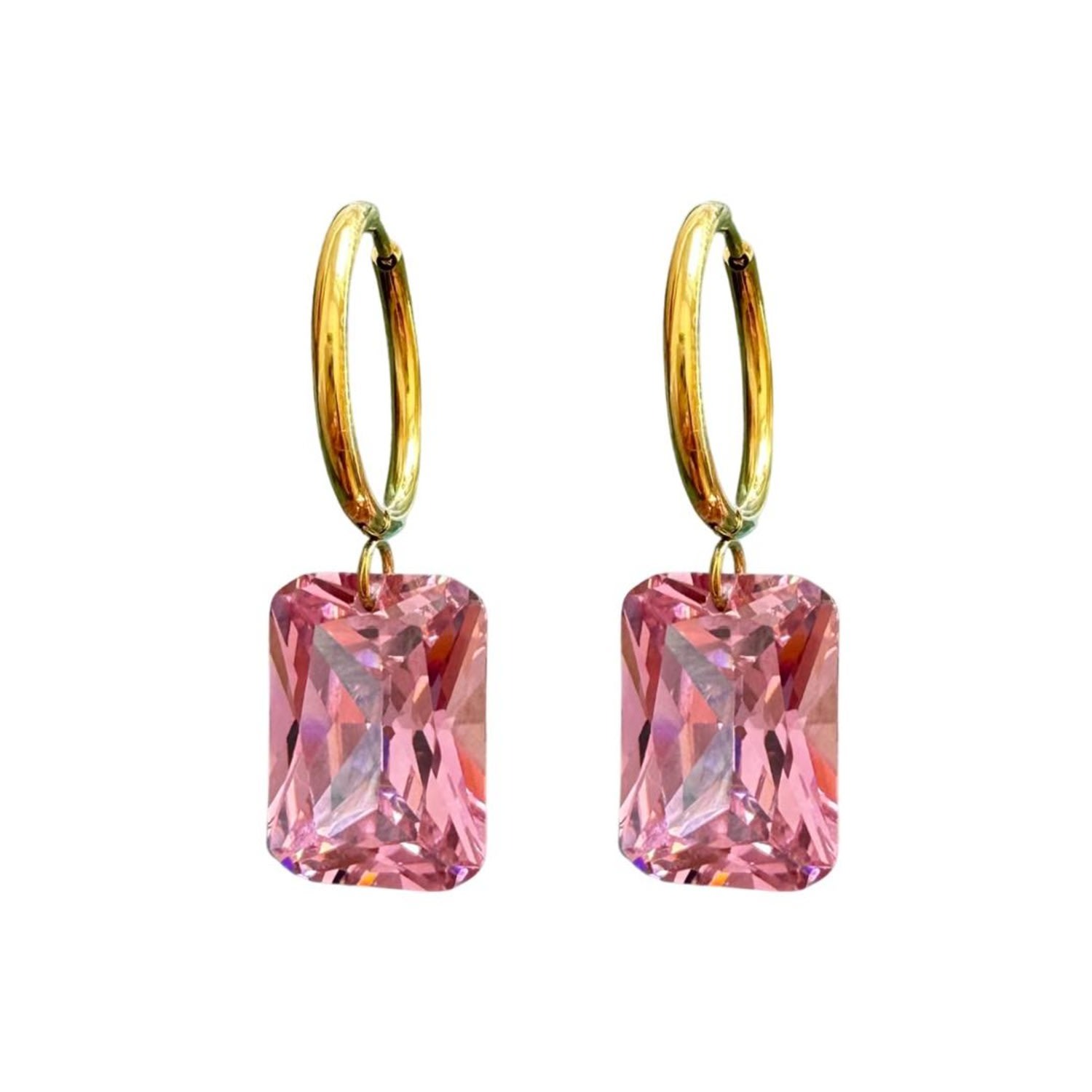 Women’s Pink Honey Earrings Baillie Celene