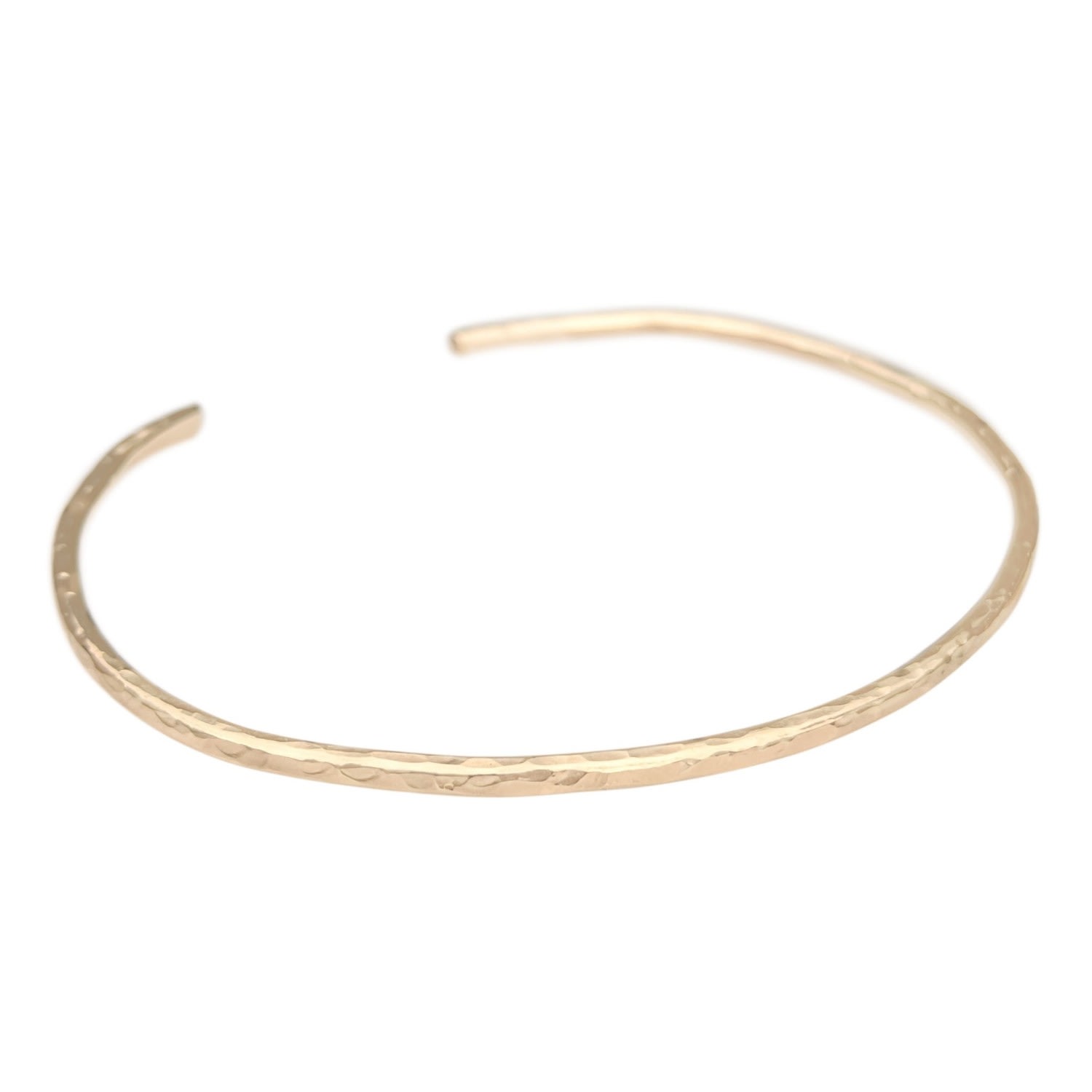 Women’s Eva Hammered Gold Filled Cuff Bracelet Kiri & Belle