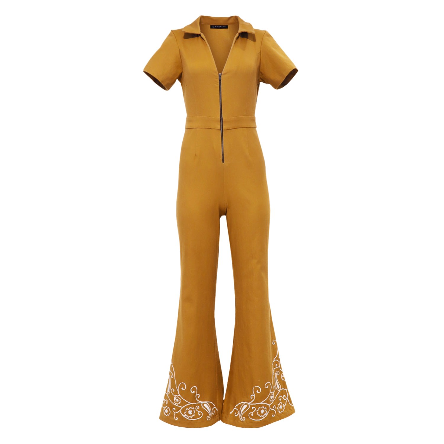 Morrato Bali Women's Yellow / Orange Colt Long Jumpsuit Ginger In Yellow/orange