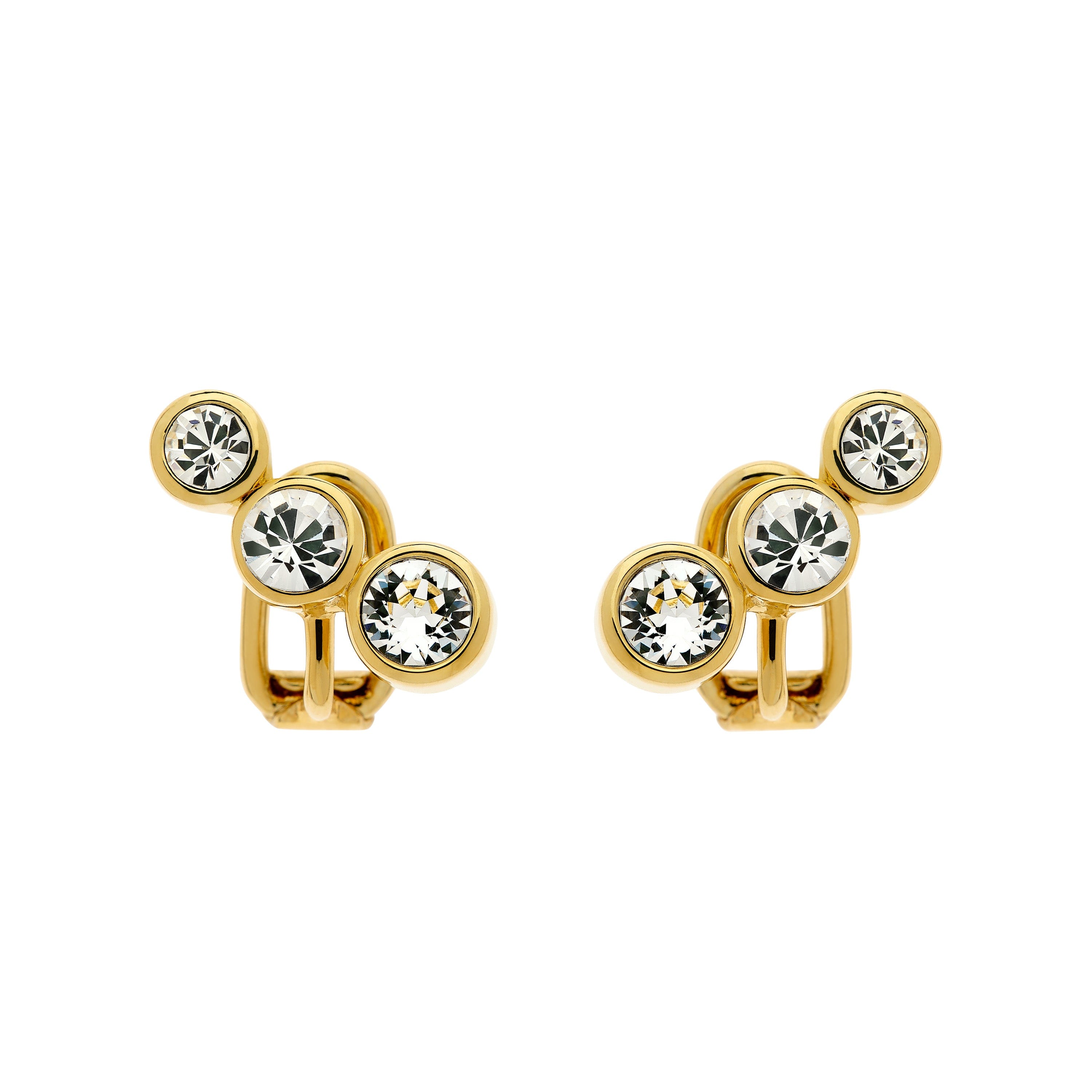 Emma Holland Jewellery Women's Gold & Crystal Ear Cuff