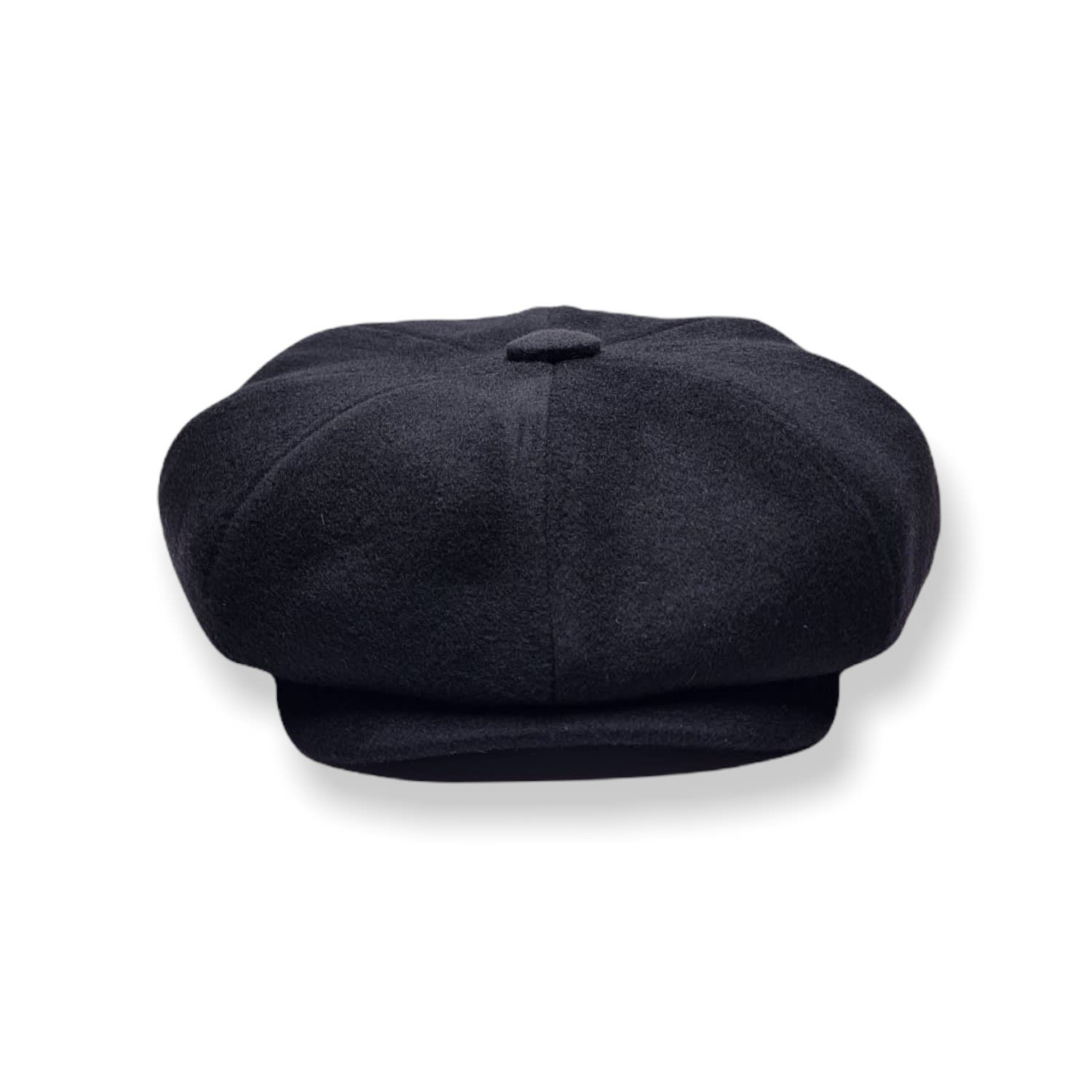 Women’s Finchs Ace Oversized Bakerboy Cap In Black Cashmere Medium Mister Miller - Master Hatter