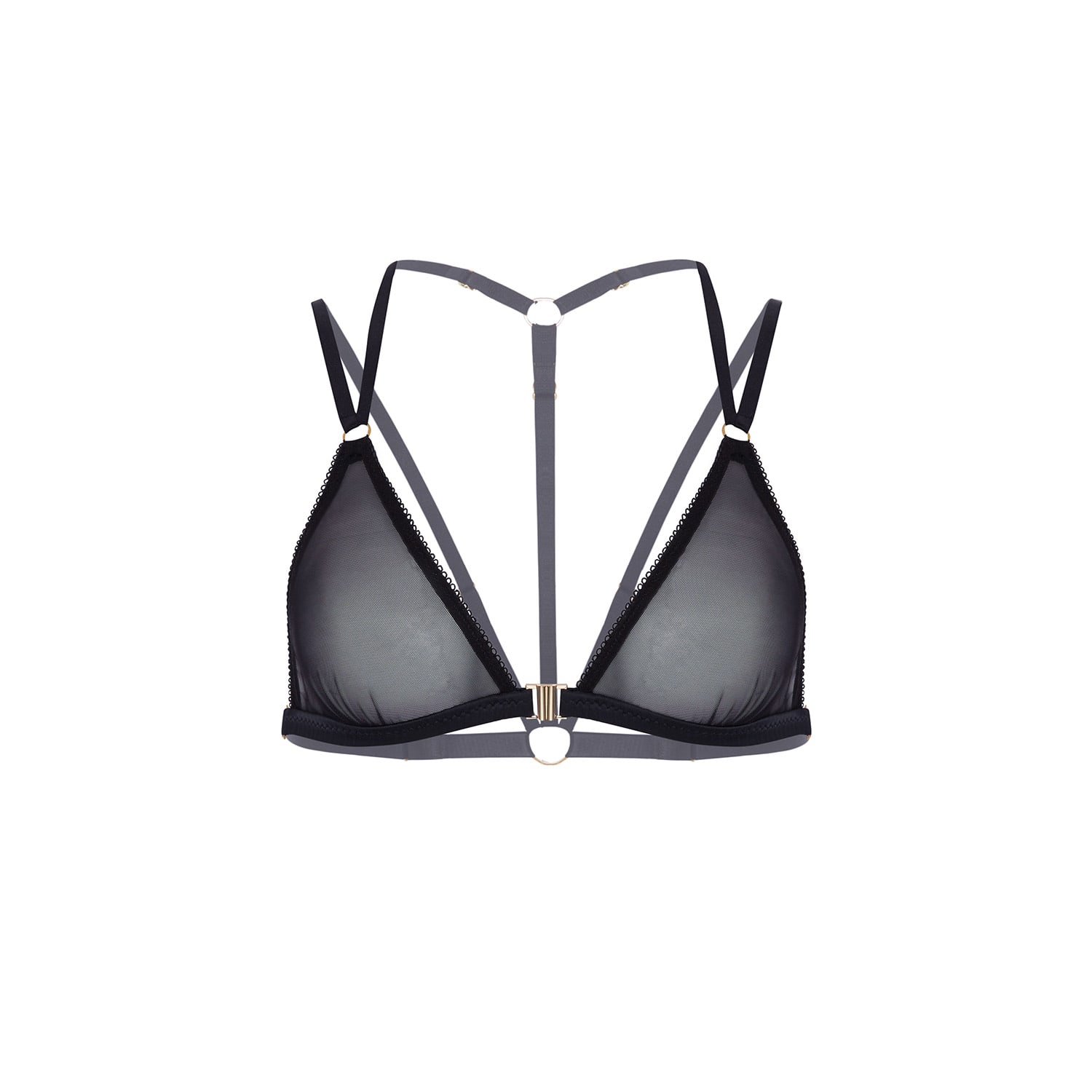 Soft Mesh Triangle Bralette, Vivi Leigh London