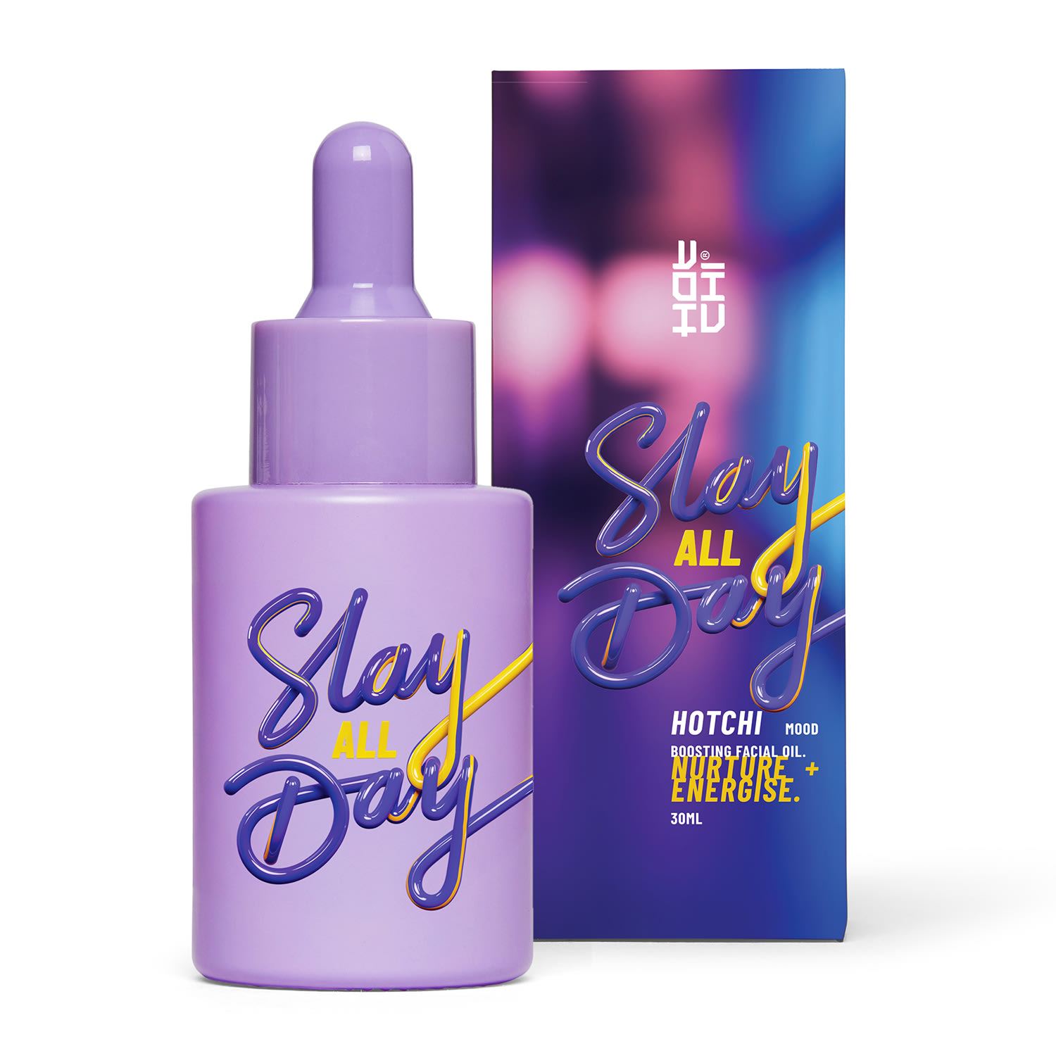 Pink / Purple Slay All Day Facial Oil | Hotchi Skincare