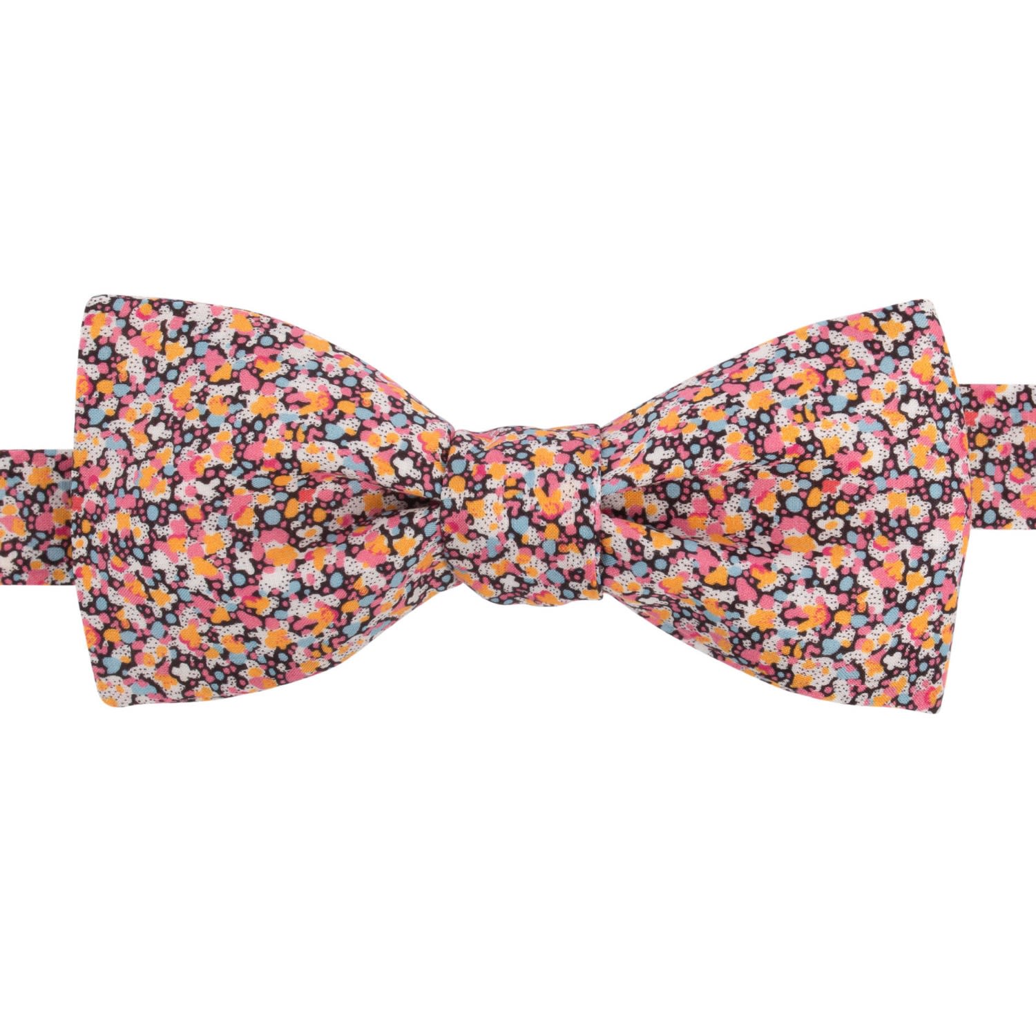 Men’s Yellow / Orange Liberty Orange Pepper Bow Tie Le Colonel