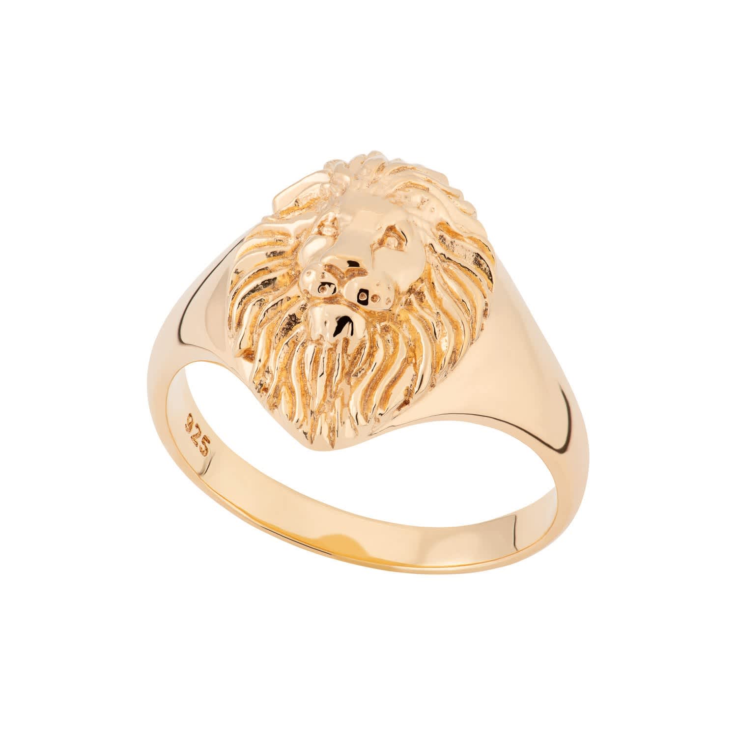 Lion ring womens deals