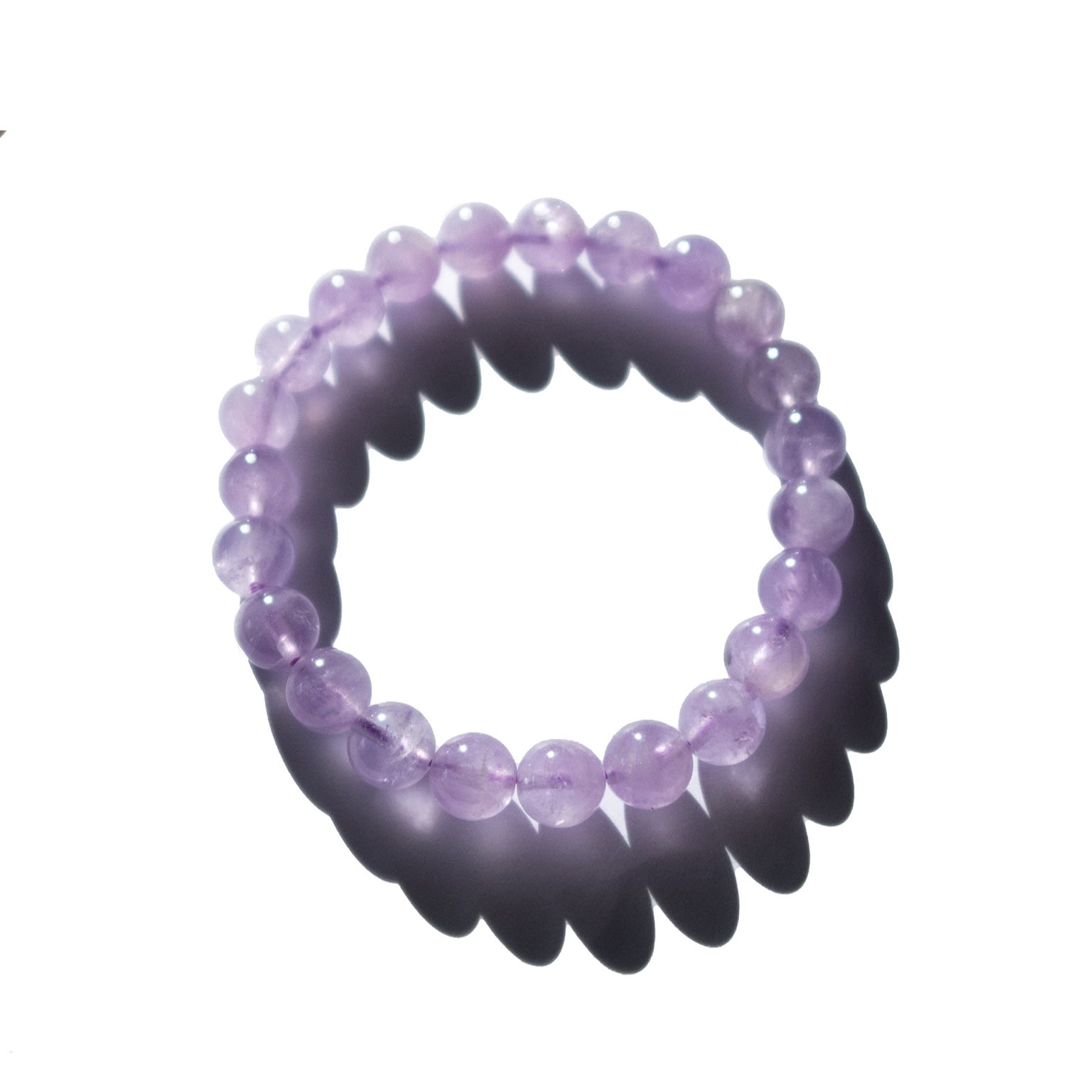 Seree Women's Pink / Purple Billie Beaded Jade Stone Bracelet