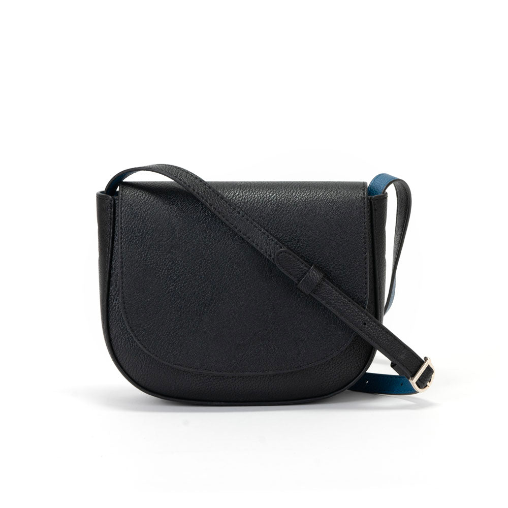 Women’s Rachel Mini Bag Black - Lapis Blue Campo Marzio Roma 1933