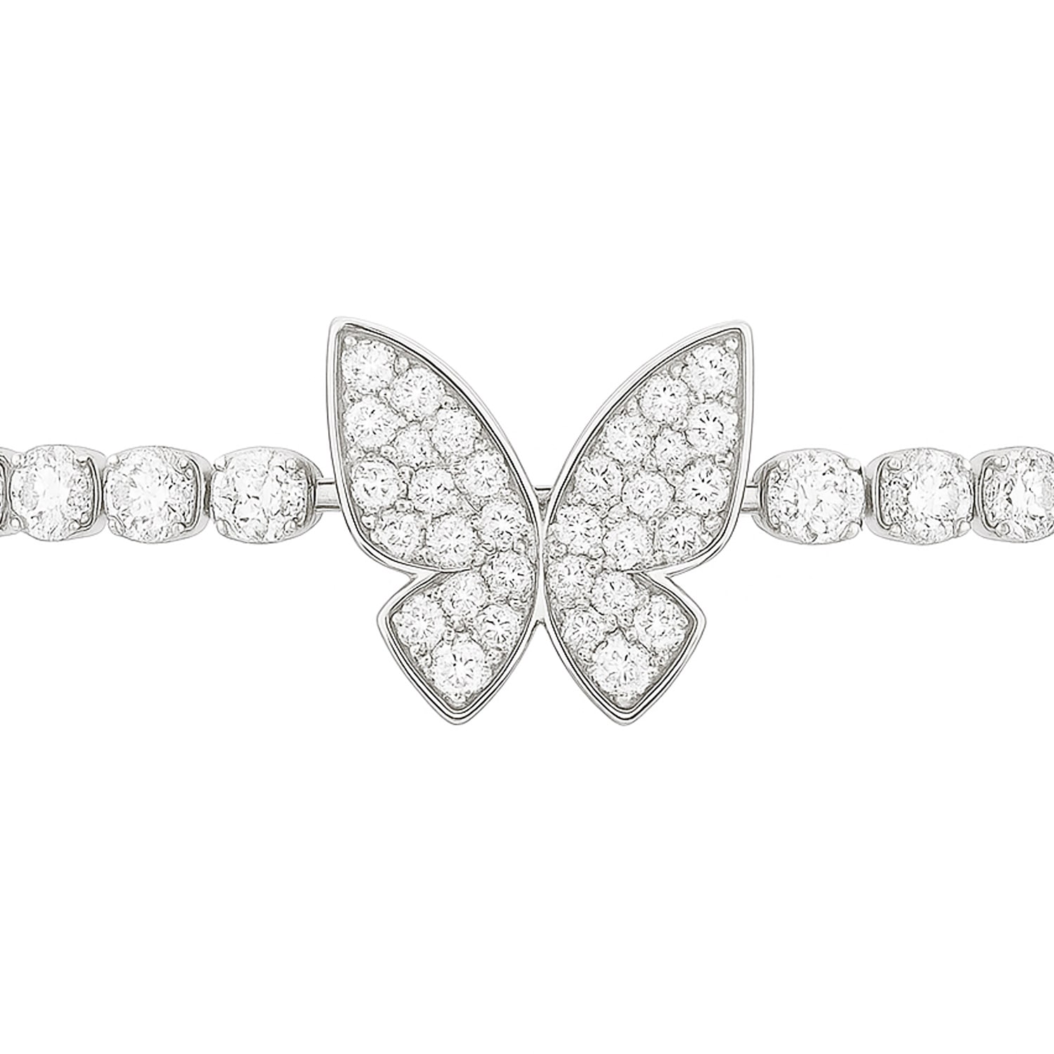 The Gala Women's Silver Celestia Butterfly Bracelet In Silver