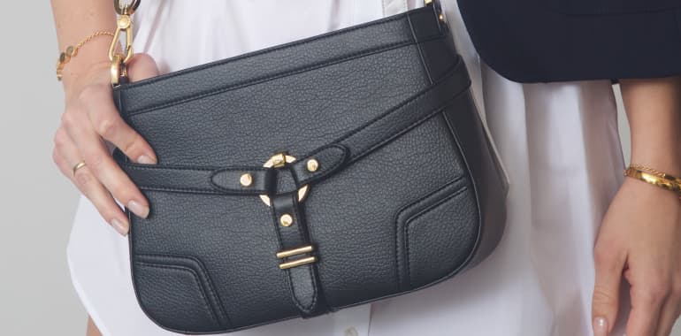 Shop The Premium Vegan Leather Stockholm Crossbody | Ava Carrington