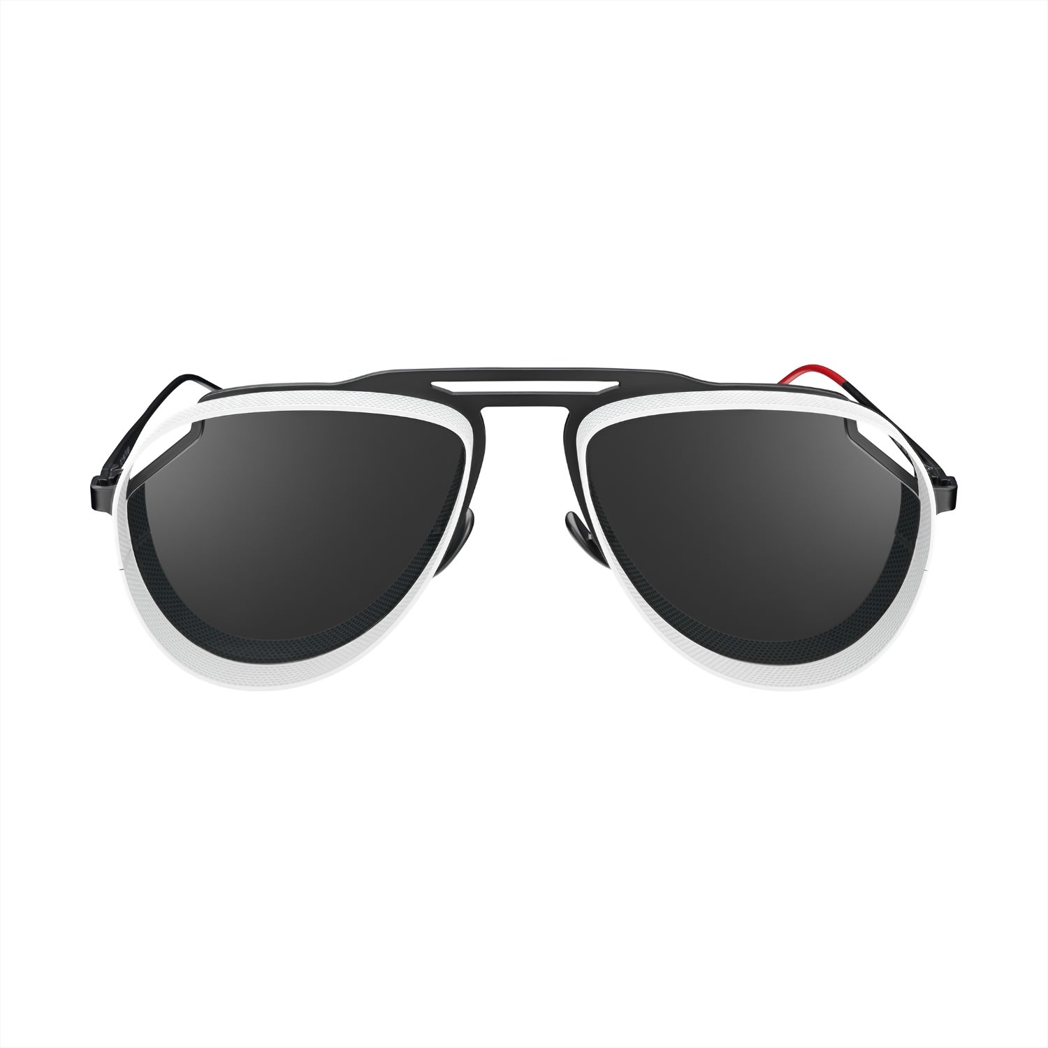 Women’s The Tom - Unisex - Black & White Matte Frame Vysen Eyewear