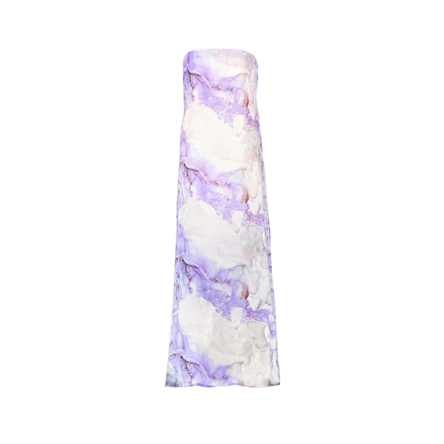 Women's Purple Jupiter Tube Dress | One Size | Mionè