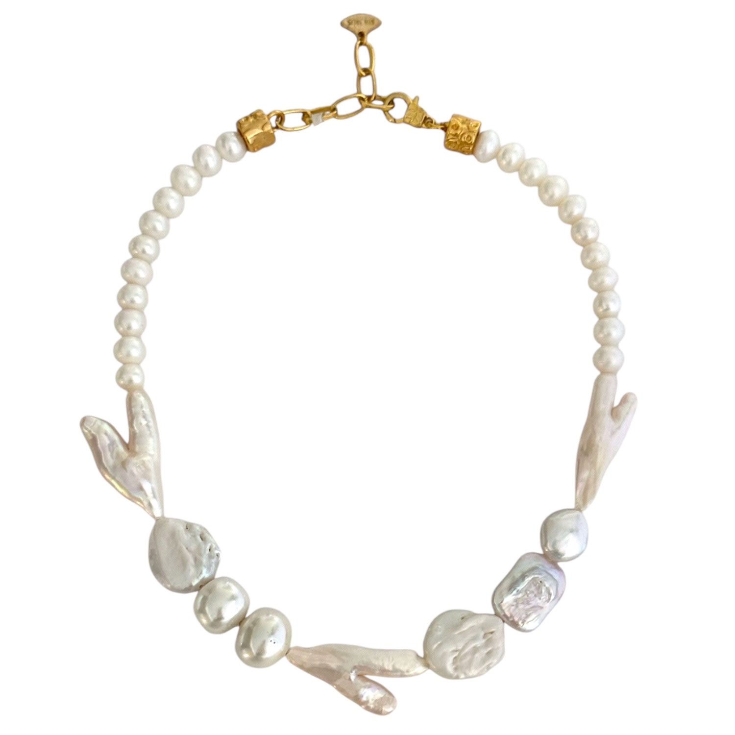 Majalis Jewelry Women's White Pearl Style Necklace