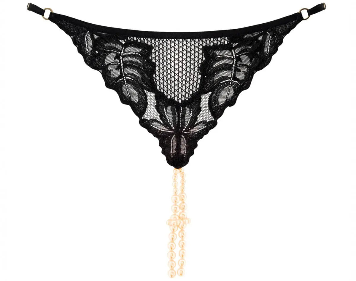 Bracli Women's Black London G-string