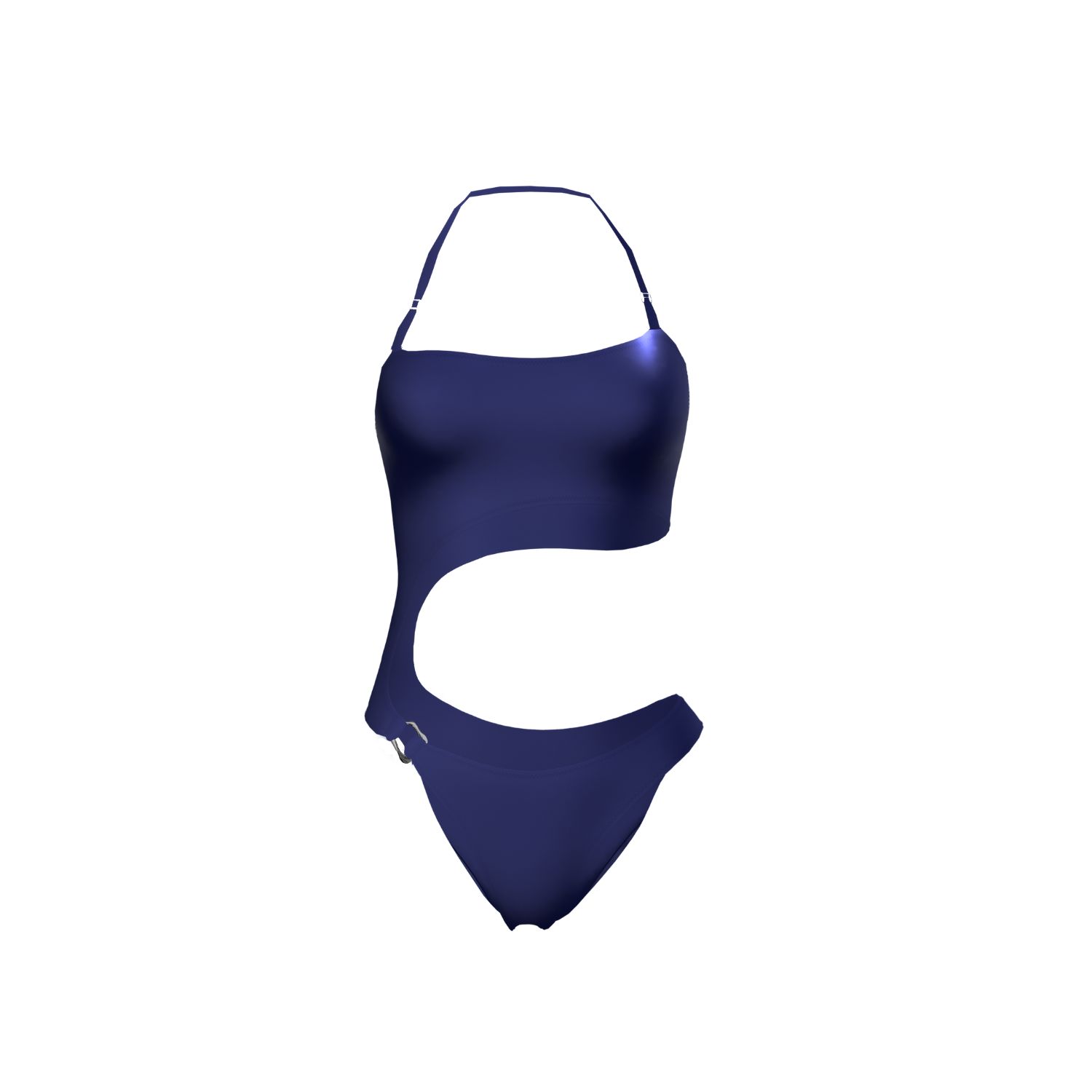 Blackbough Swim Women's Poppy Cut Out One Piece / Jazzy Blues Gloss In Blue