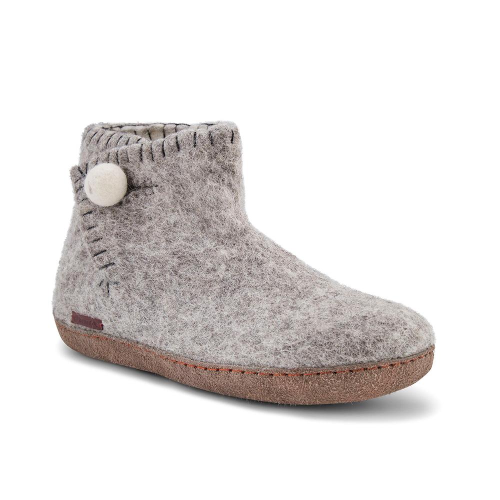 Women’s The Daisy - Grey With Suede Sole 9 Uk Betterfelt