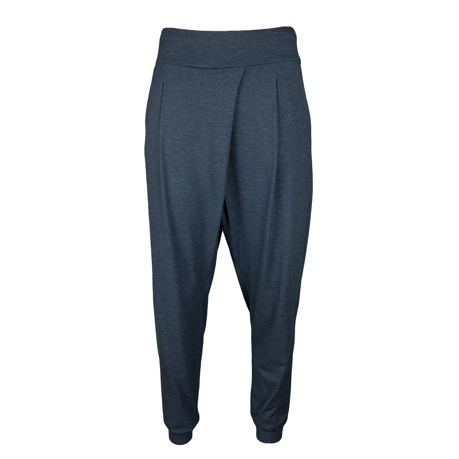 Lalipop Design Women's Blue Slouchy Harem Pants-indigo In Blue