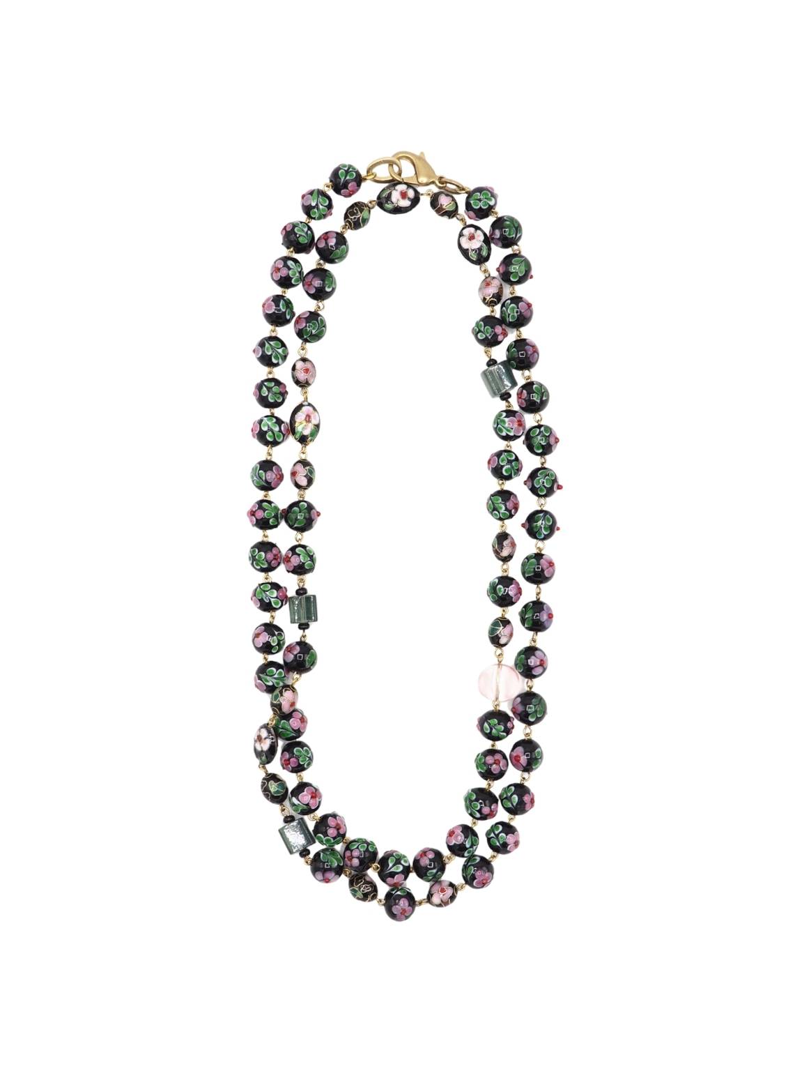 Sita Nevado Women's Black Oruga Necklace In Black