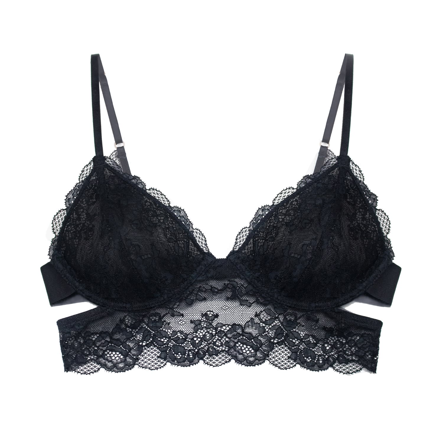 Wild Lace Long Line Bra – Society Lingerie