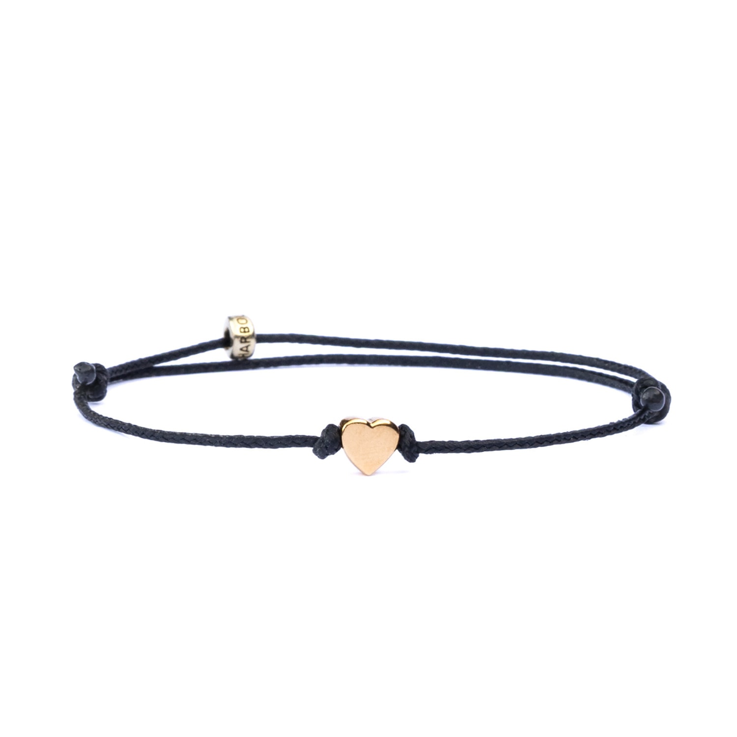 Harbour Uk Bracelets Minimal & Ultra Thin Heart Gold Bracelet For Women - Gold In Gold