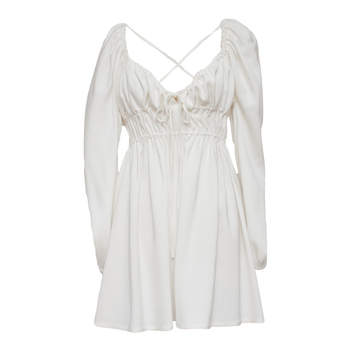 Women’s White The Annie Dress Xxs Vanessa Cocchiaro