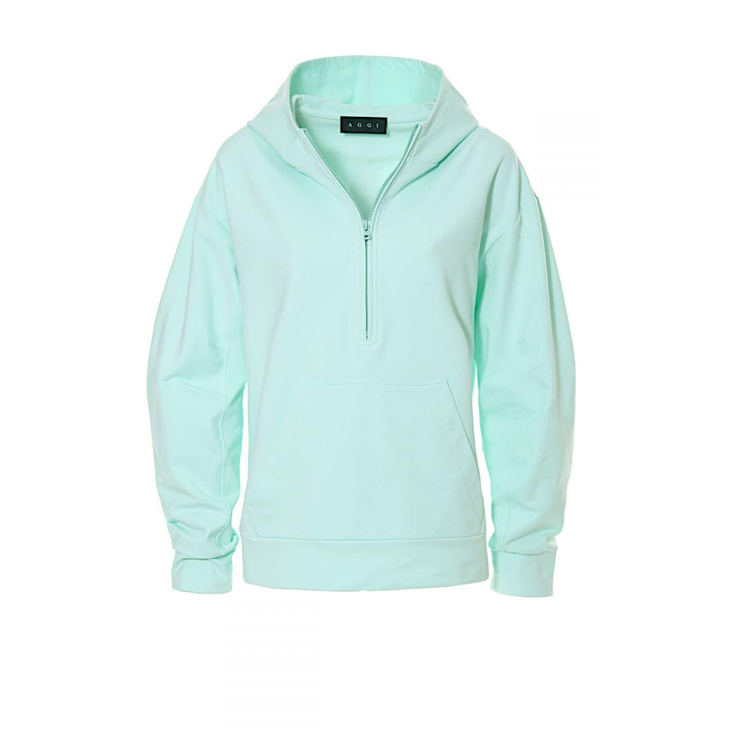 mint hoodie