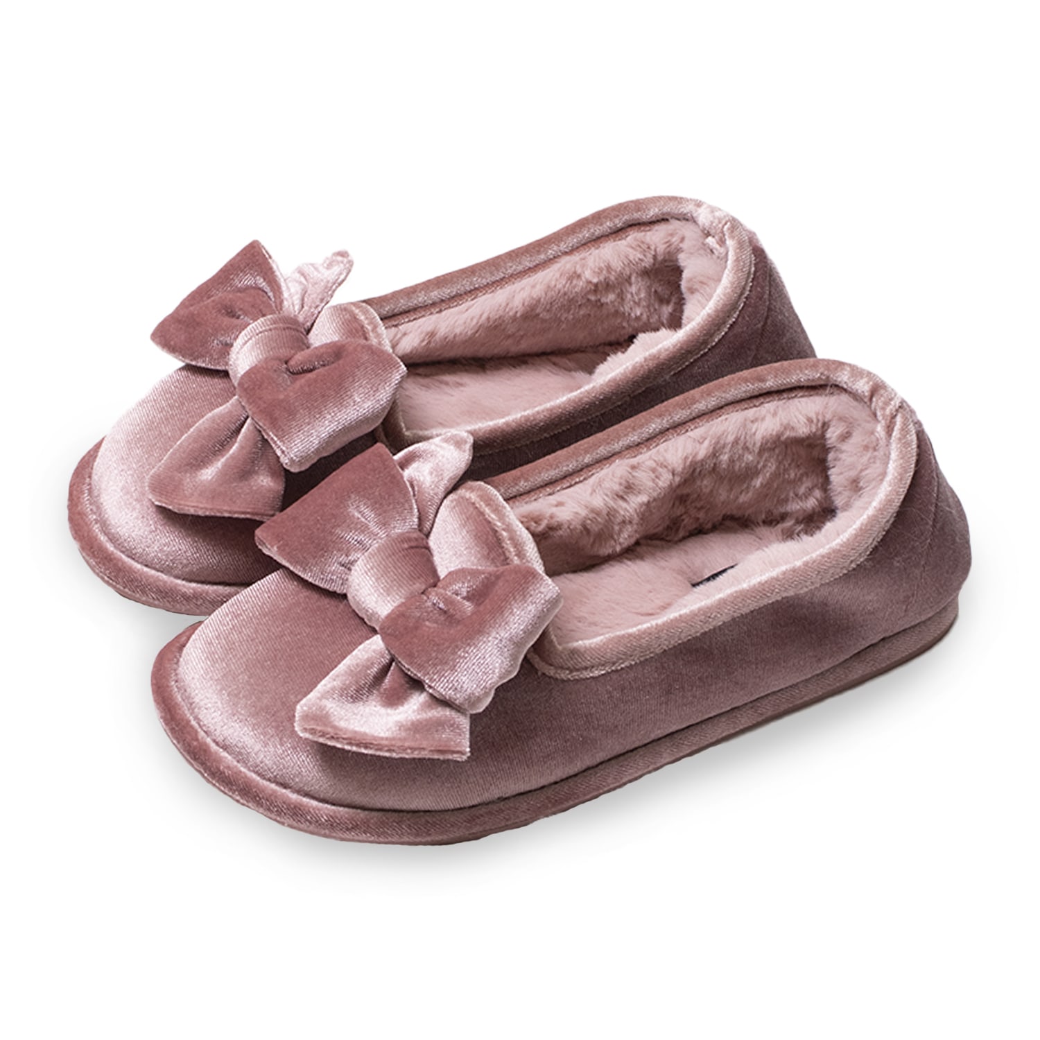 Women’s Pink / Purple Alissia Ballerina Slippers In Pink Large Pretty You