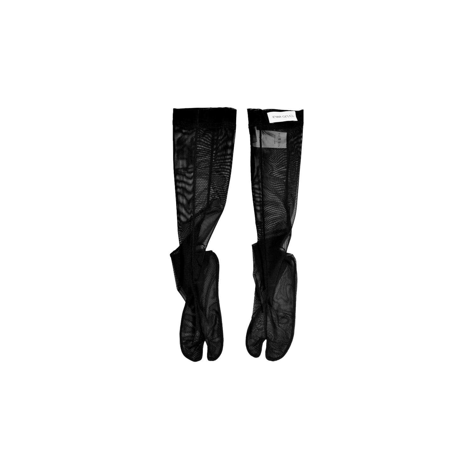 Ioana Ciolacu Women's Black Long Socks In Black