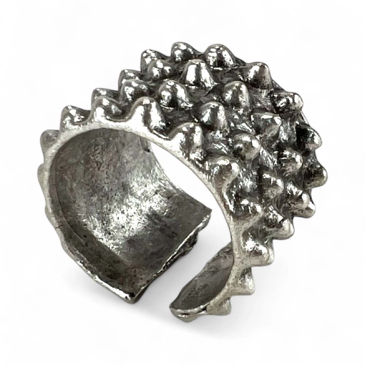 By Virgo Women's Silver Dravena Antique Ring In Silver
