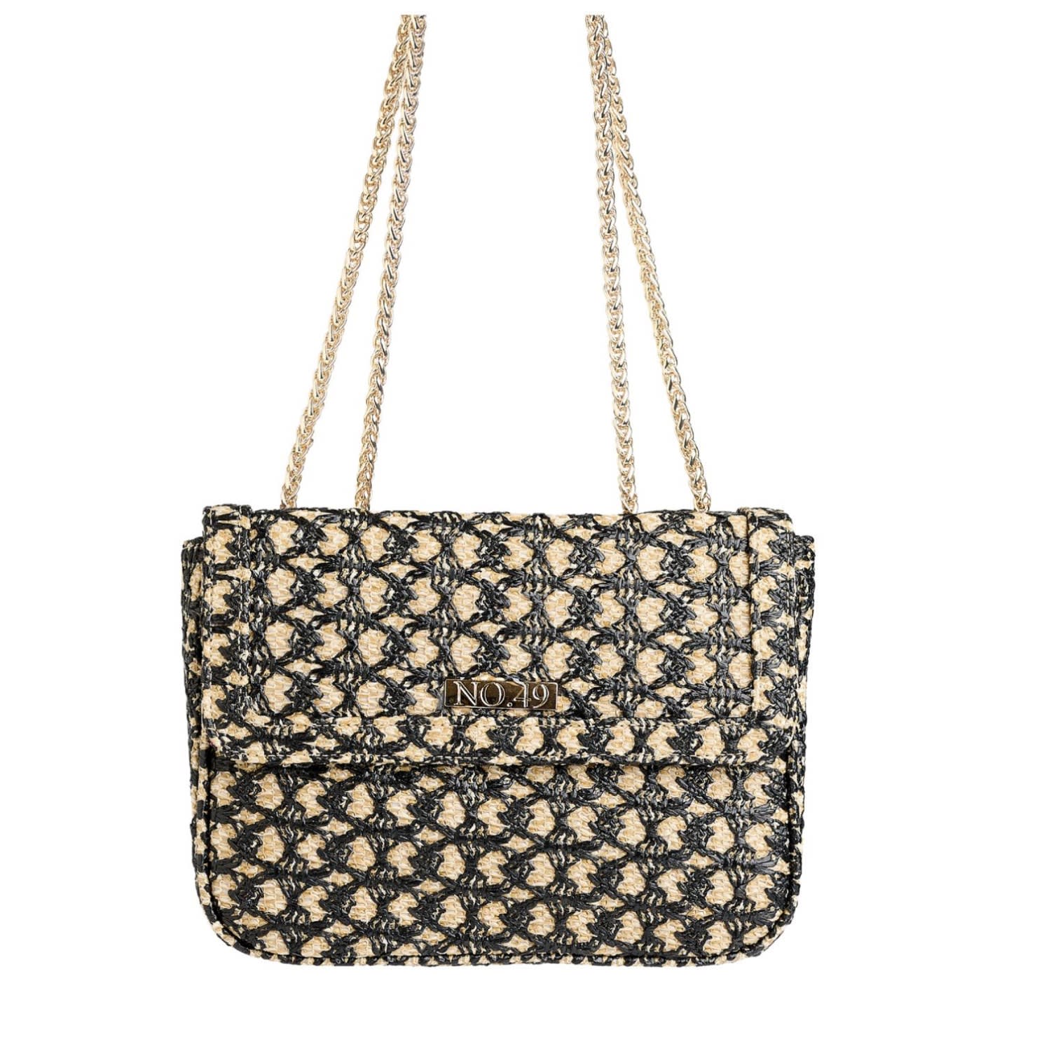 No.49 Handbags Women's Sophia Shoulder Bag In Black In Black