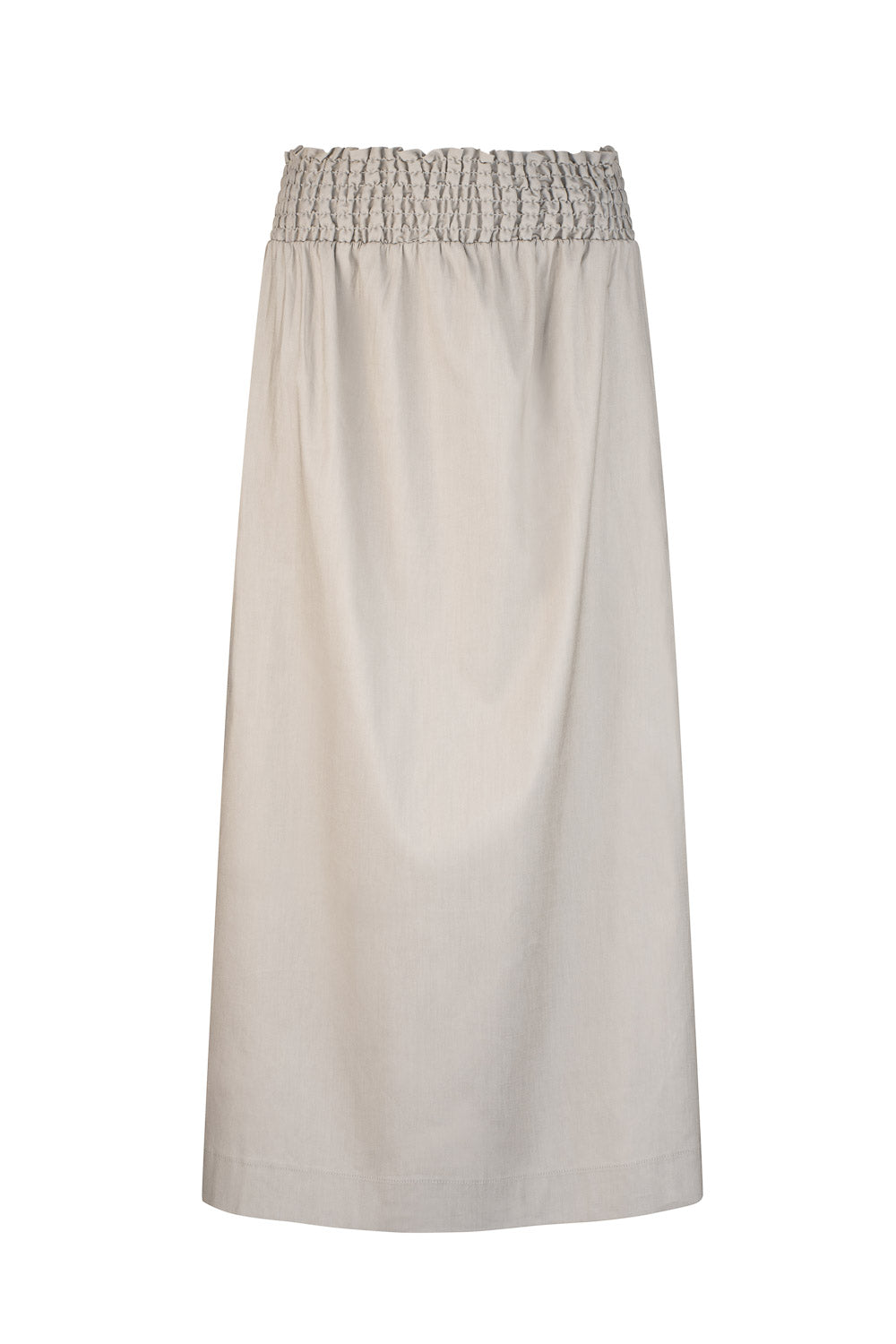 Women's Neutrals Mojito Linen Maxi Skirt - Latte | Large | Dref