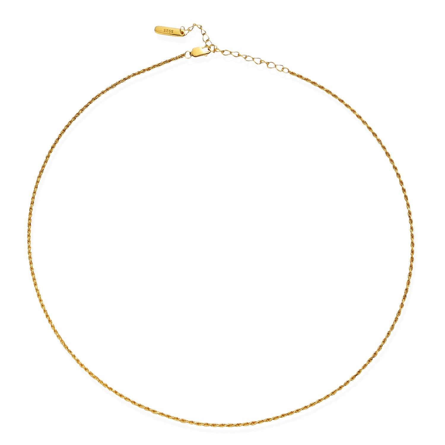 Heavy Rope Chain  Gold Vermeil – Ixora Jewelers