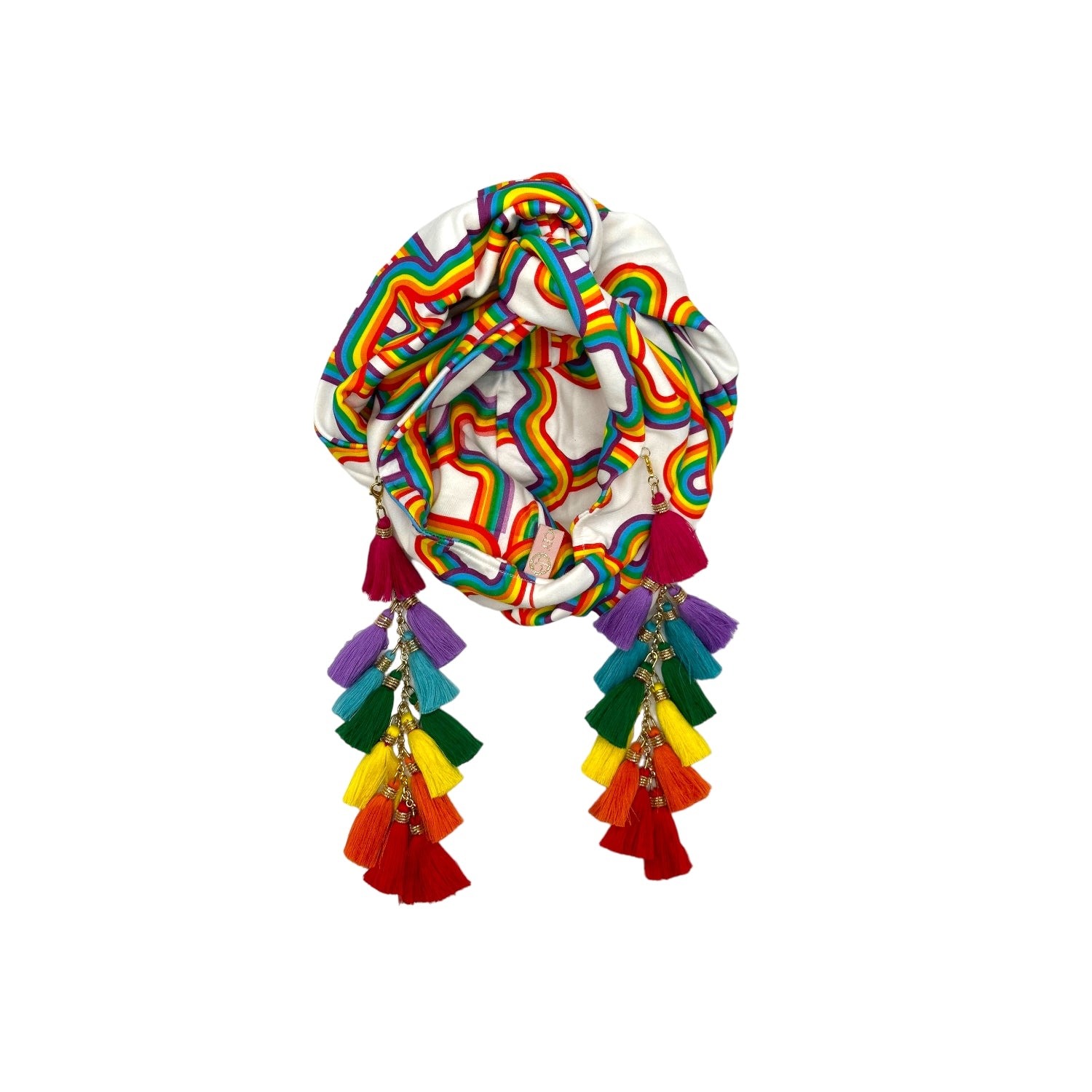 Julia Clancey Women's Lydy Rainbow Joy Chacha Turban
