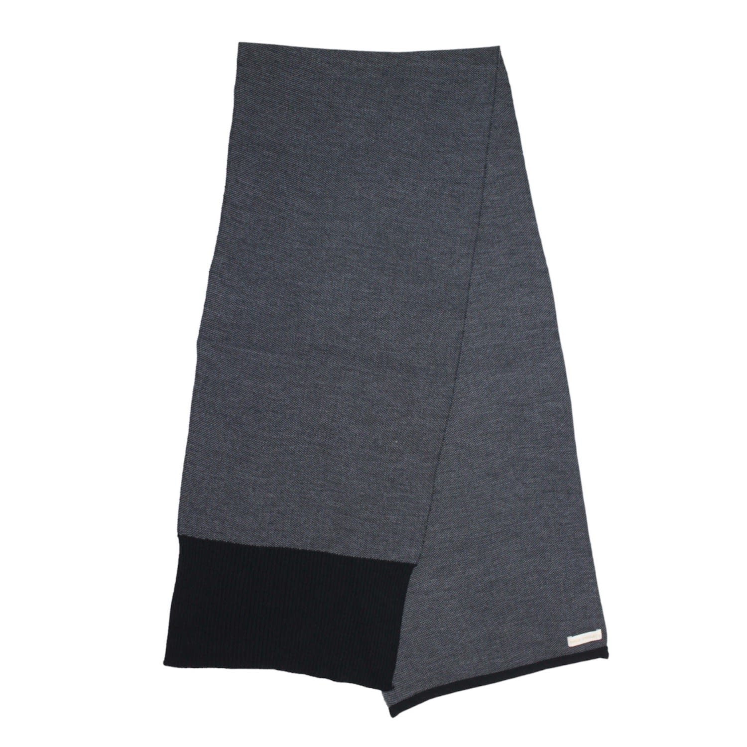 Maria Aristidou Men's Black / Grey Teklos Unisex Scarf - Black, Grey In Black/grey