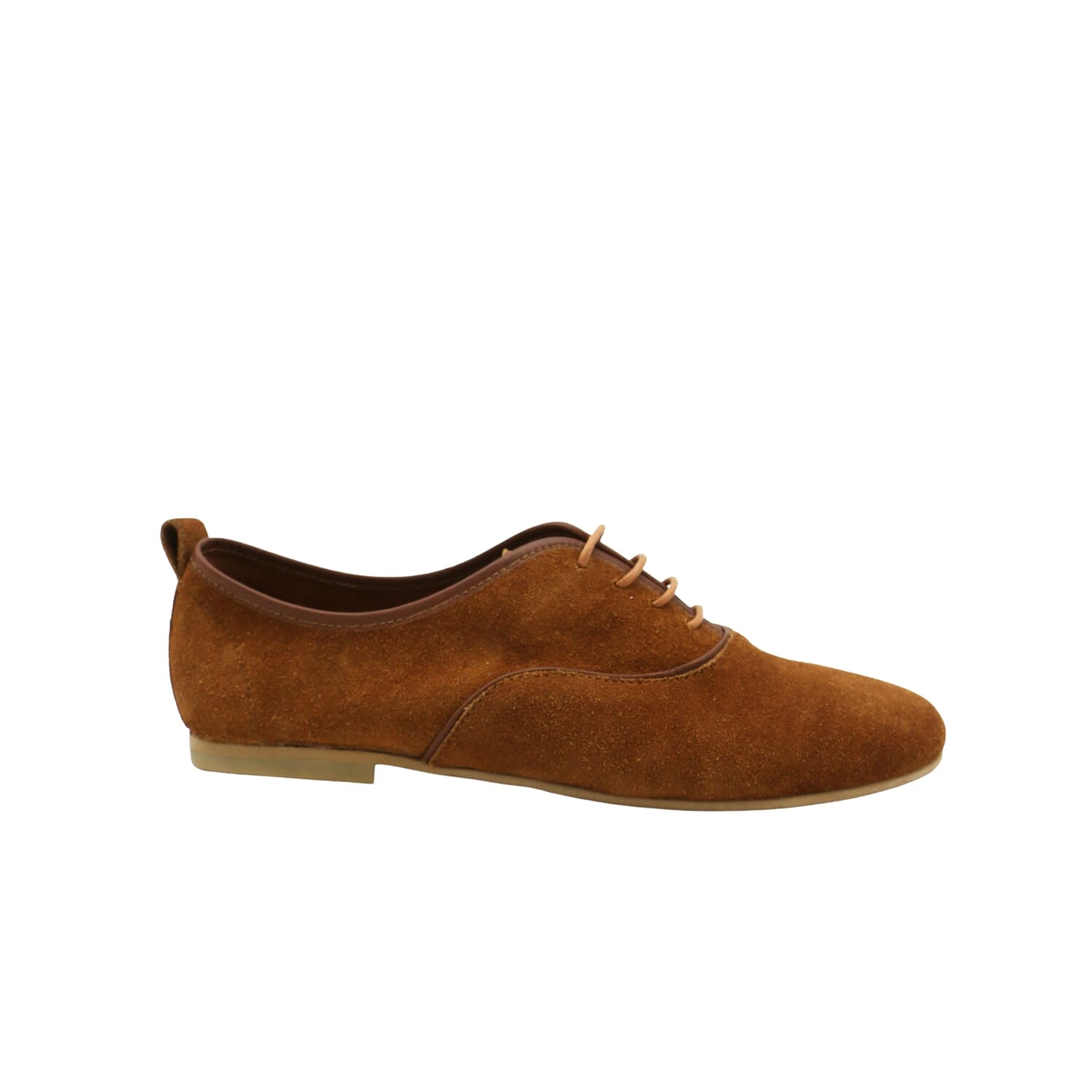 Women’s Neutrals Maku Oxford Flats In Tan Caramel Suede 4 Uk Stivali New York