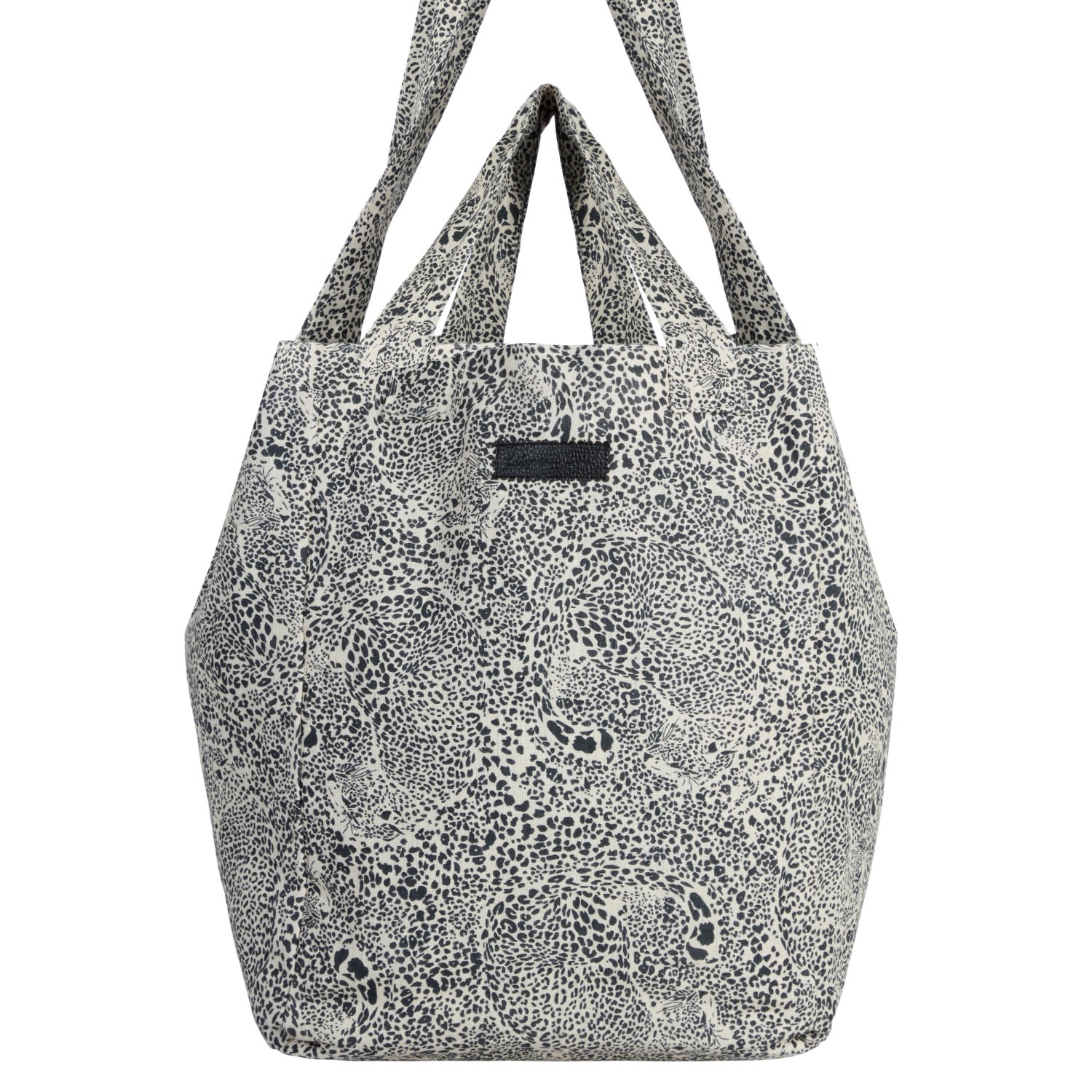 Lily And Lionel Women's Neutrals / Black Tote Bag Hidden Leopard In Black