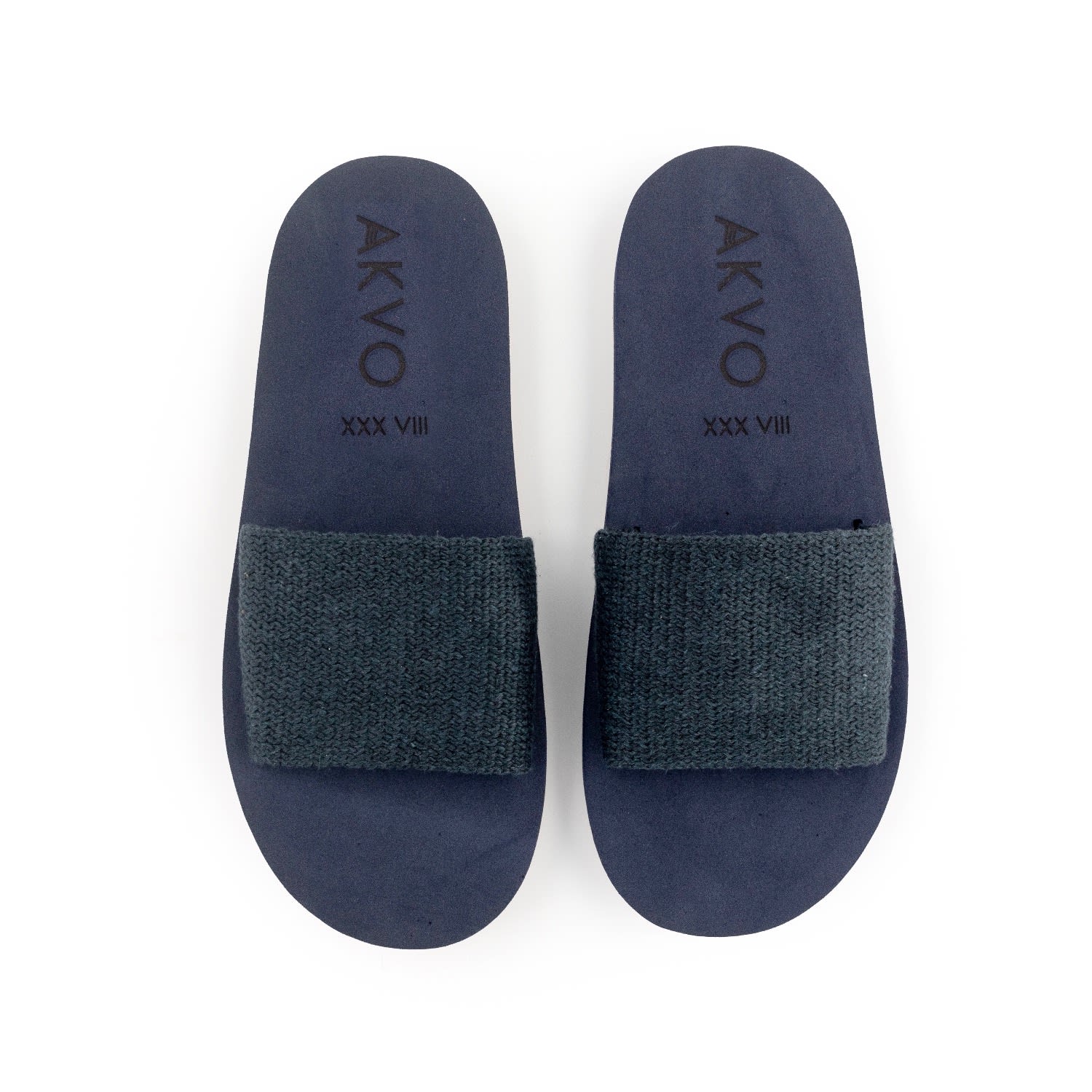 Akvo Women's Maro Blue Hour Unisex Sandal In Blue