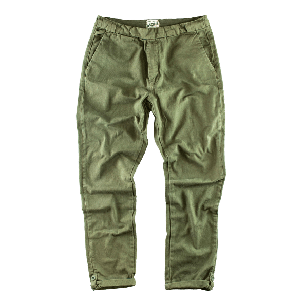 &sons Trading Co Men's Virgil Chino Army Green In Green