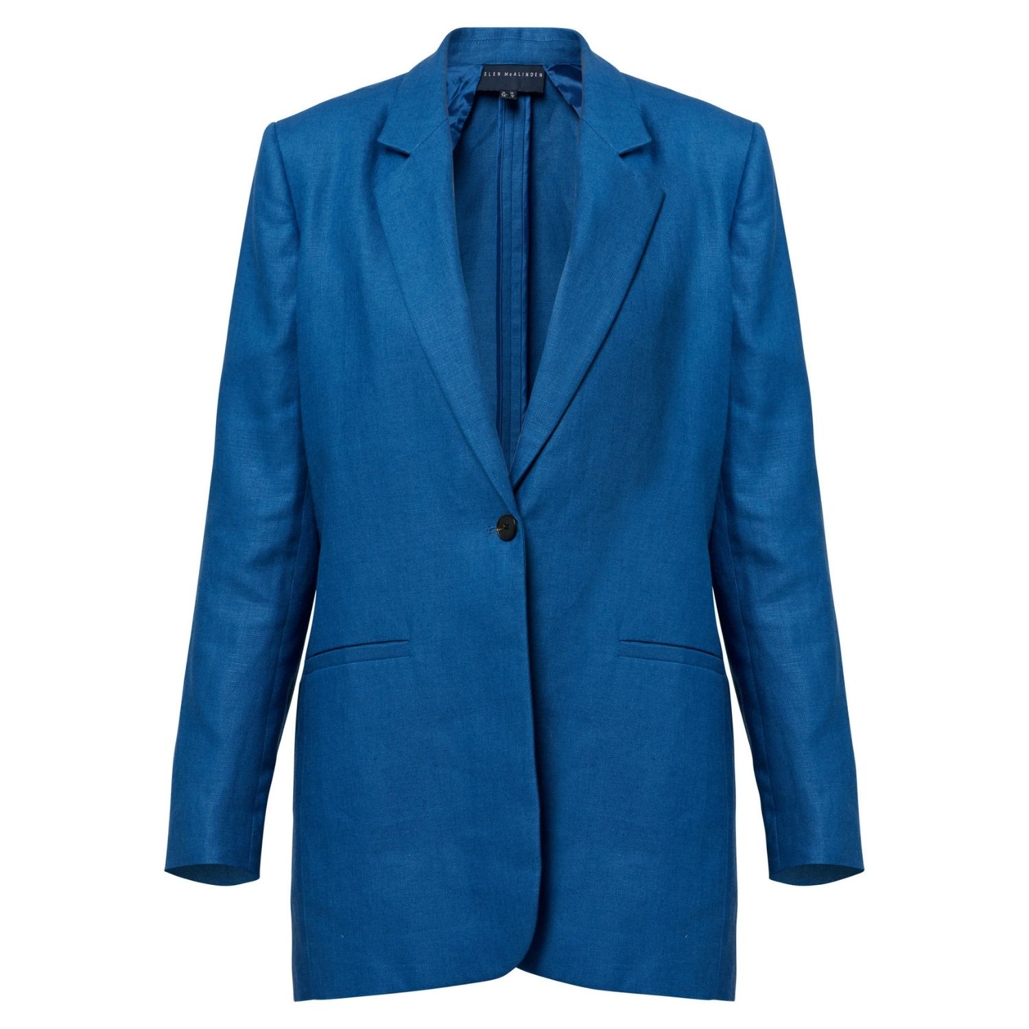 Women’s Cassie Borage Blue Jacket Extra Large Helen Mcalinden