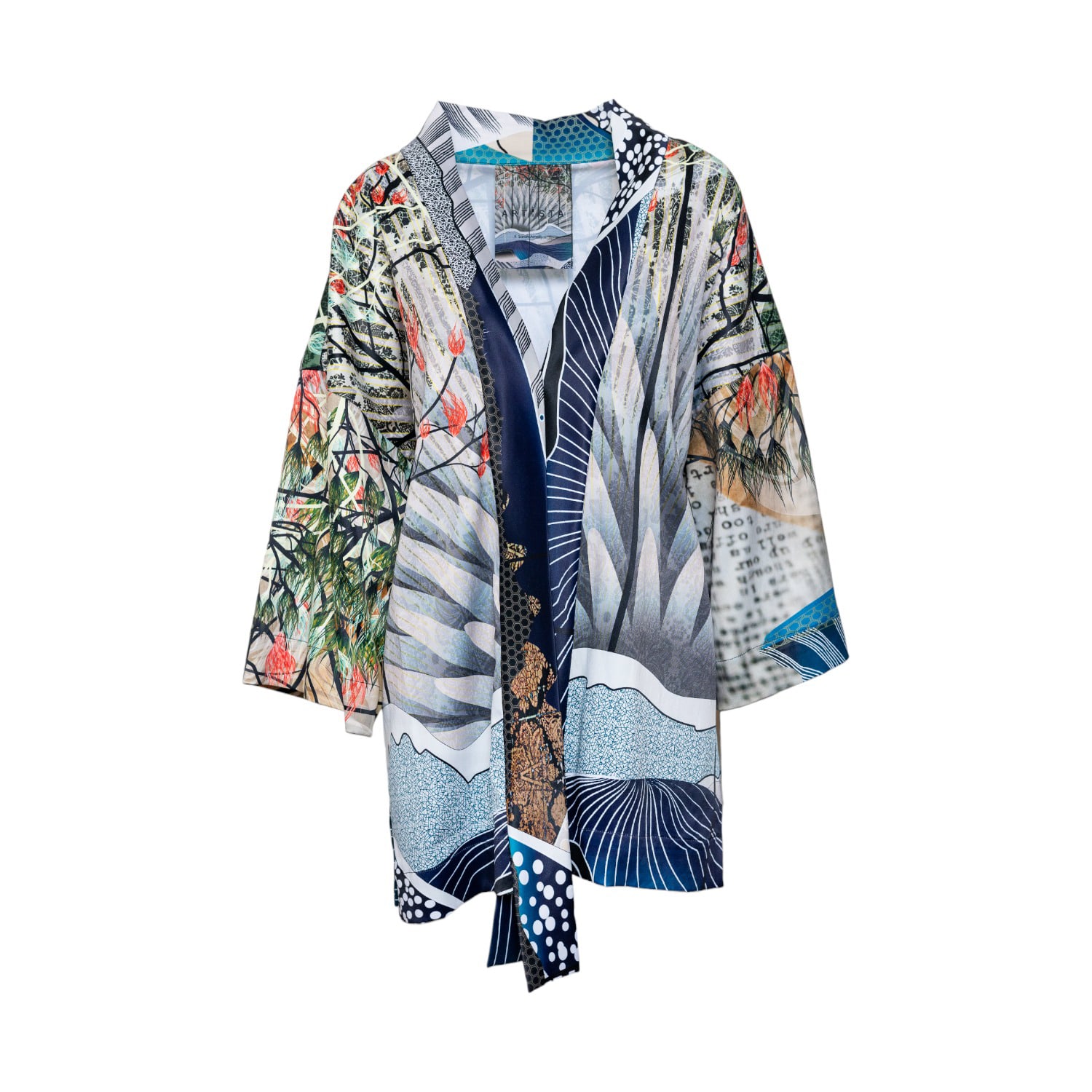 Artista Women's Lil Printed One-size Kimono